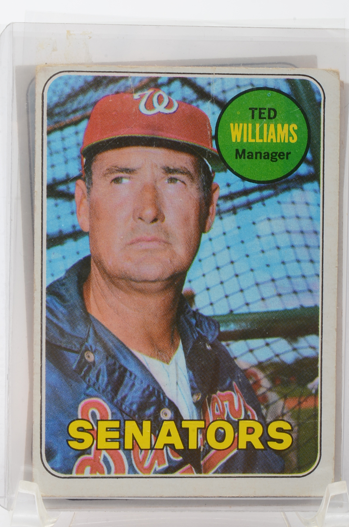 1969 Ted Williams, Ernie Banks, Sparky Lyle Rookie, and Others Topps Cards