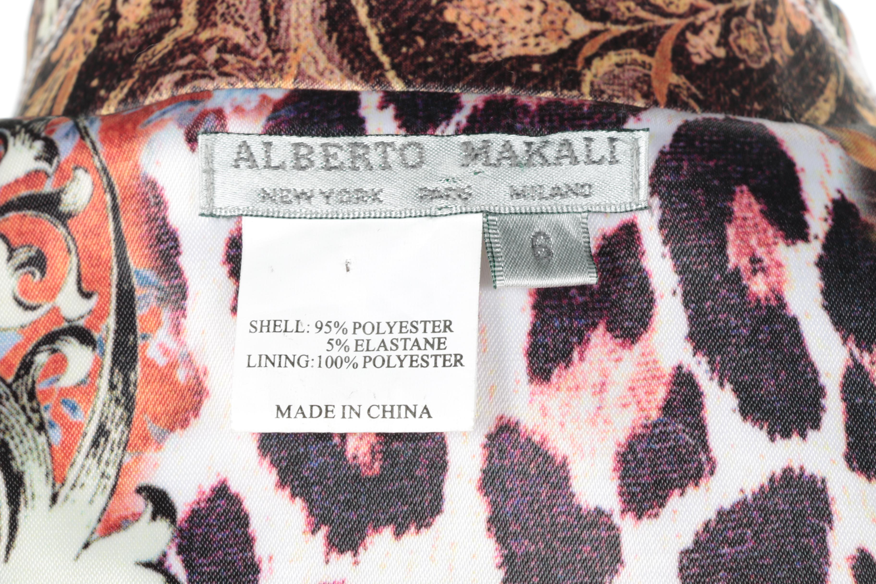 Alberto Makali Printed Jacket