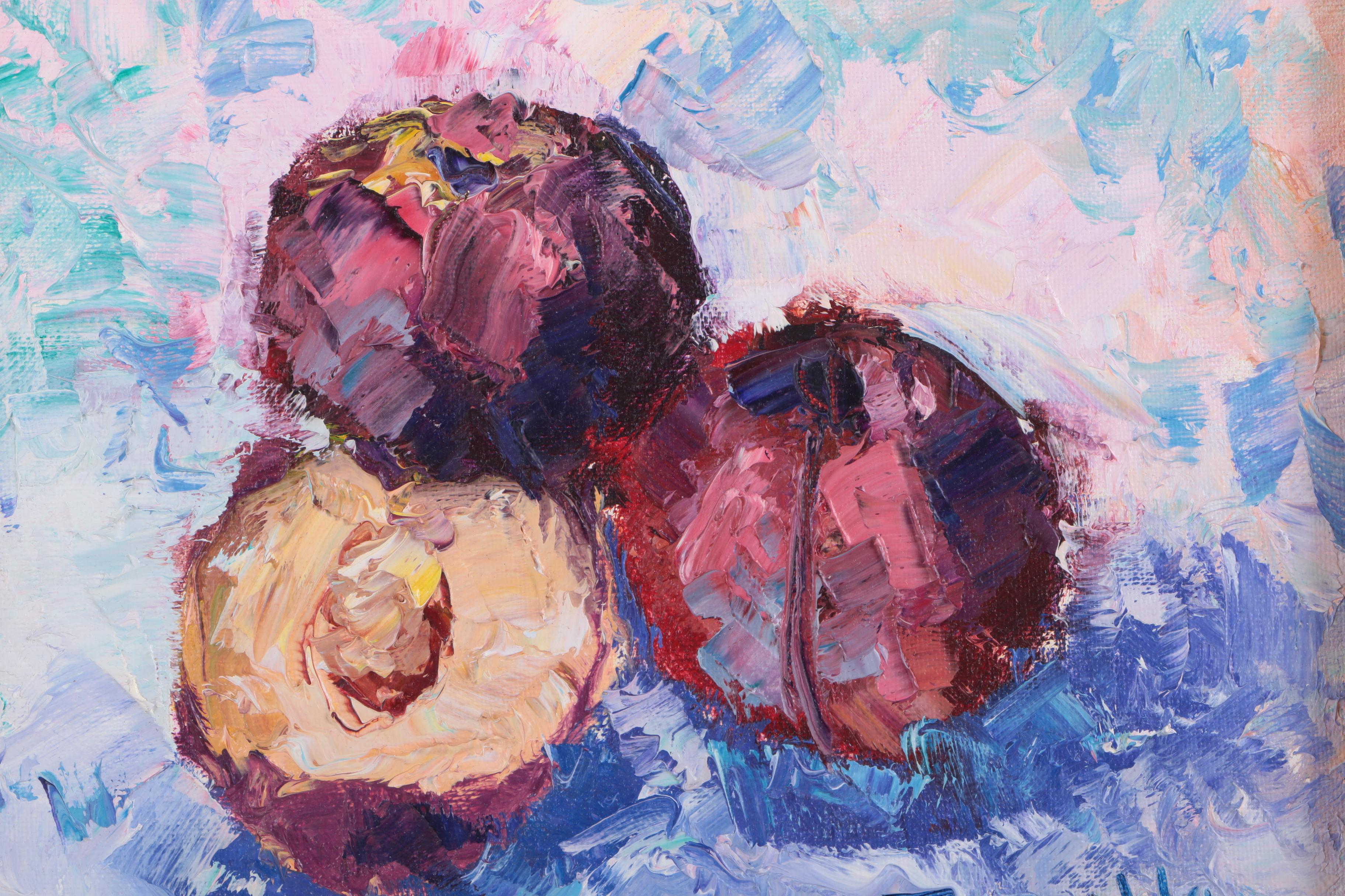 Jose Trujillo Impressionist Still Life Oil Paintings