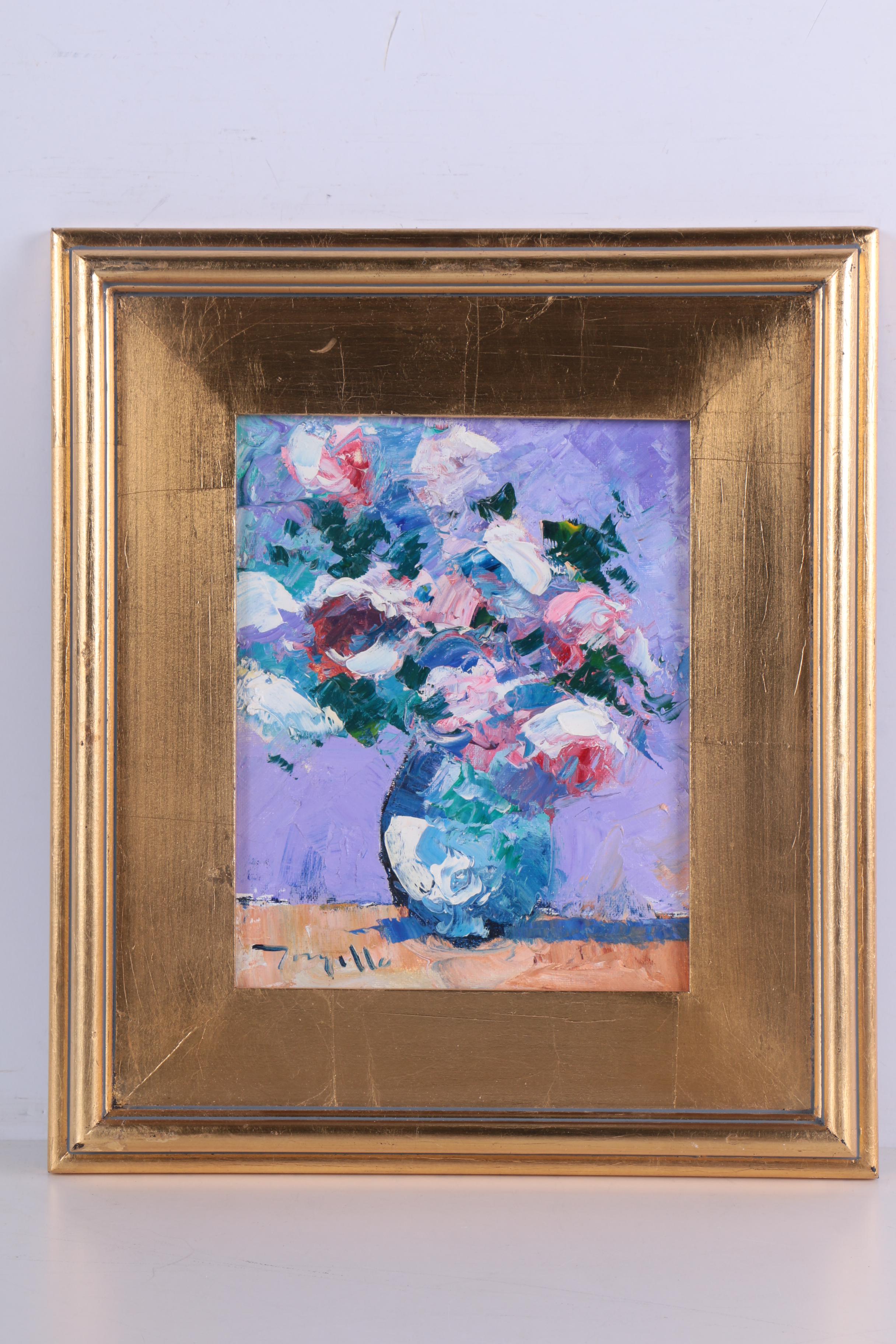 Jose Trujillo Impressionist Still Life Oil Paintings