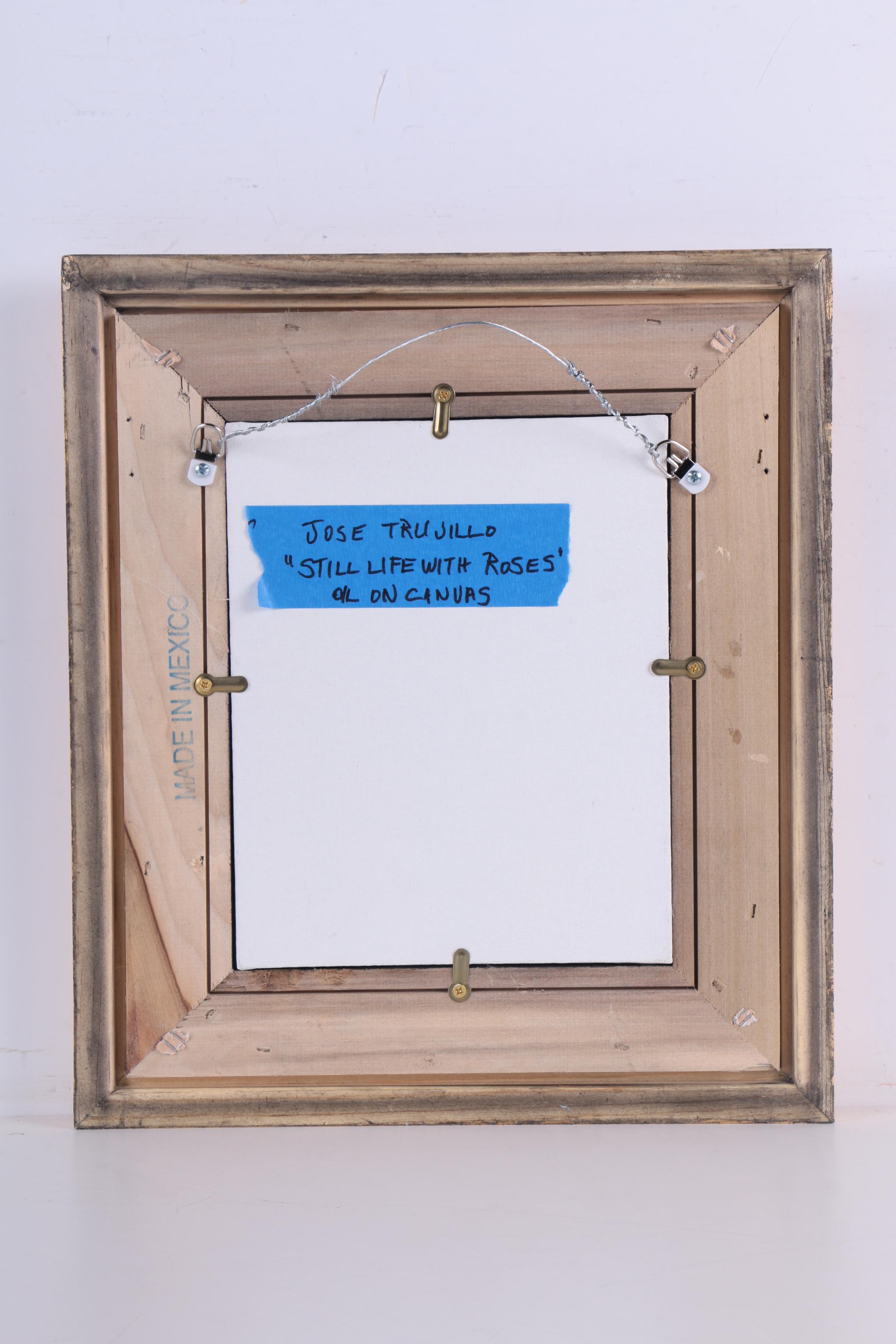 Jose Trujillo Impressionist Still Life Oil Paintings