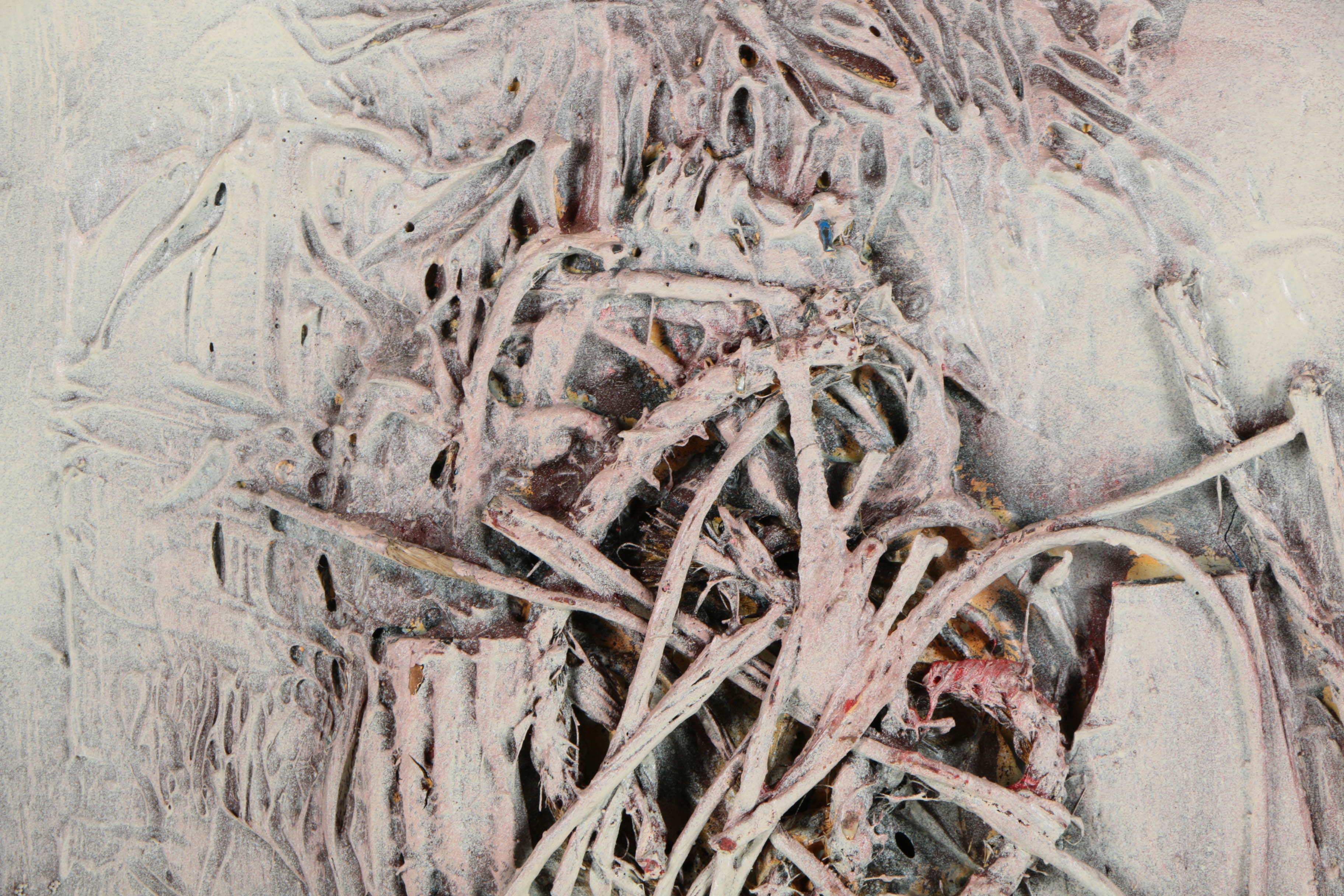 Ronald Ahlström Various Mixed Media Collages on Board "Untitled"