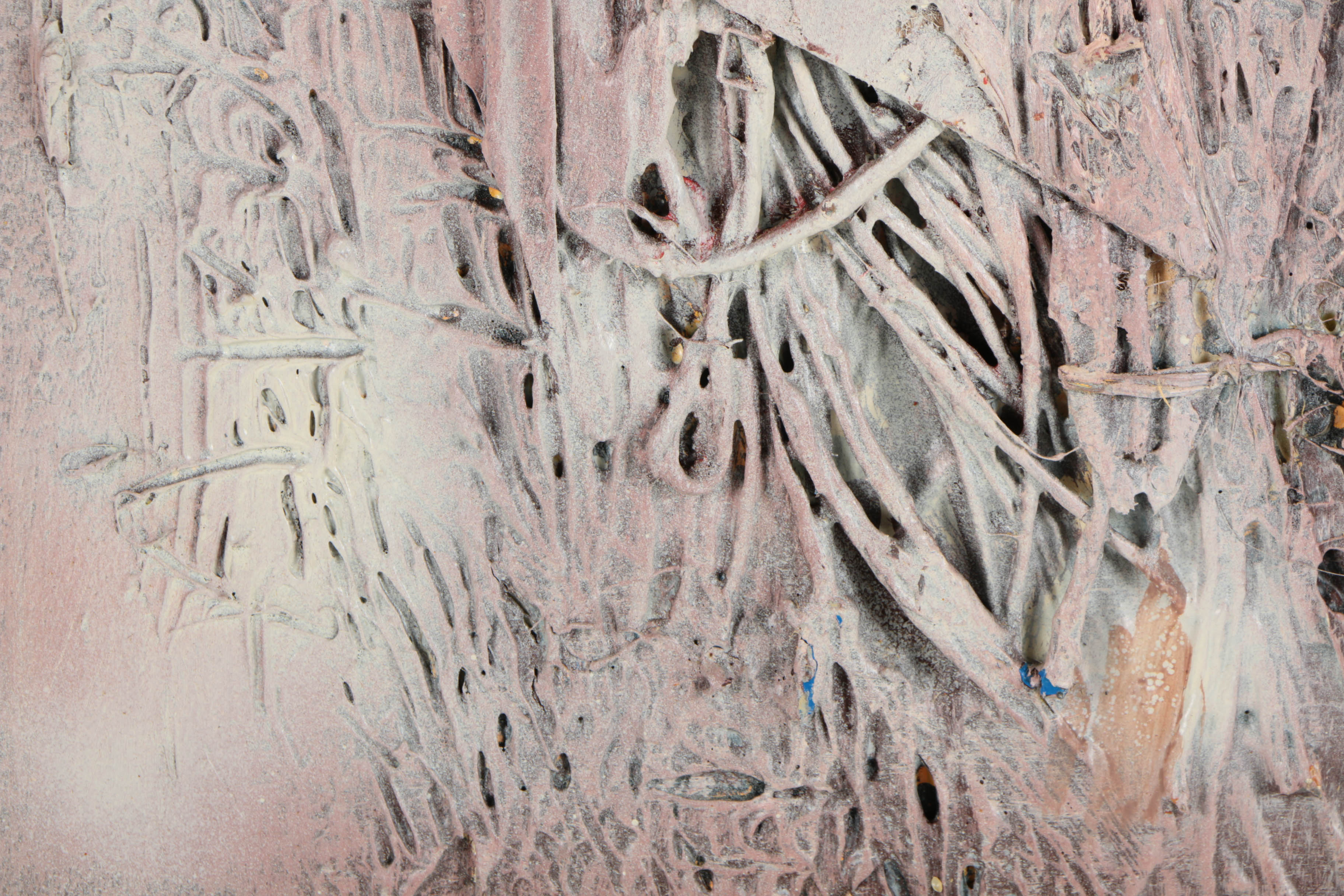 Ronald Ahlström Various Mixed Media Collages on Board "Untitled"