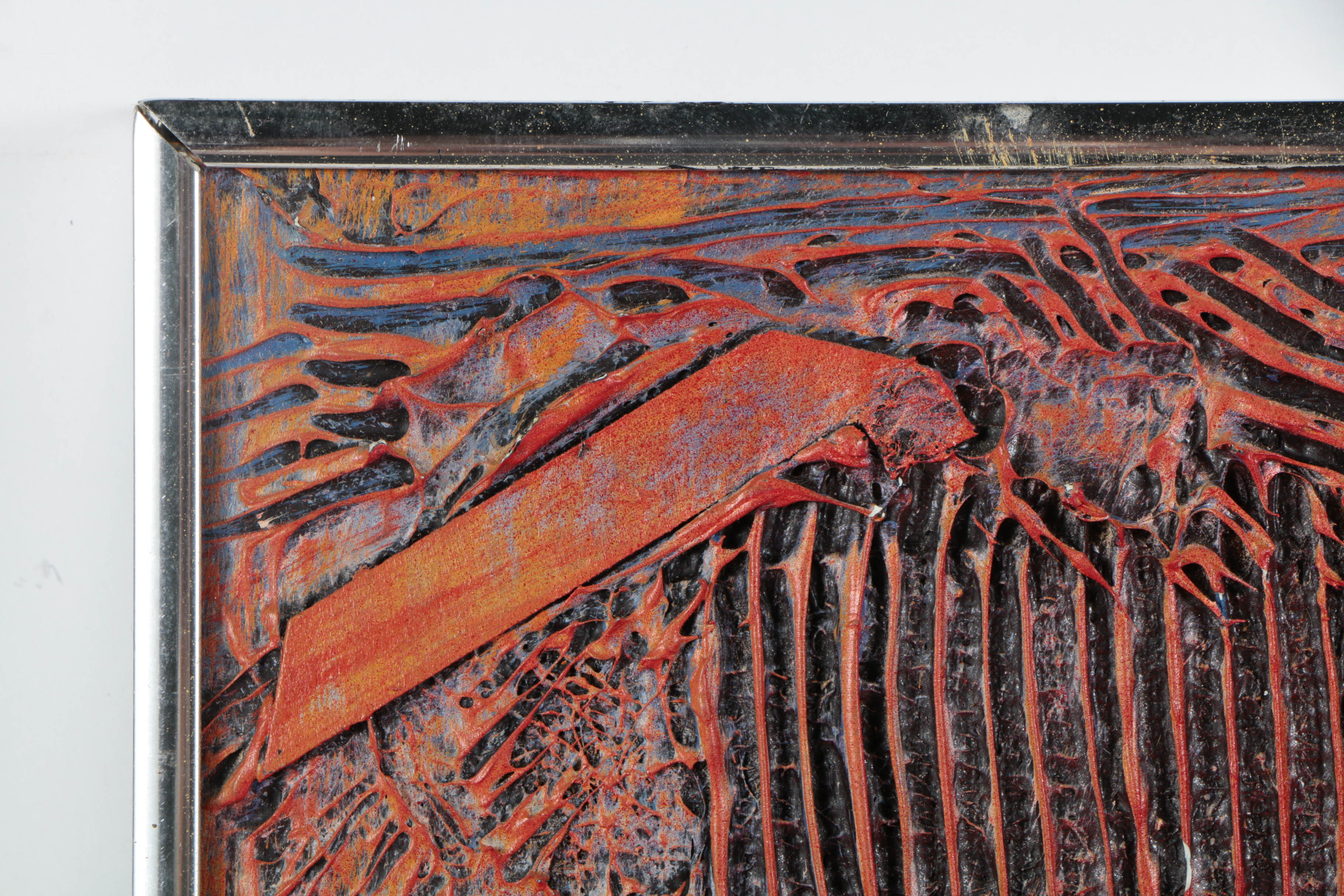 Ronald Ahlström Collage Mixed Media on Board  "Untitled"