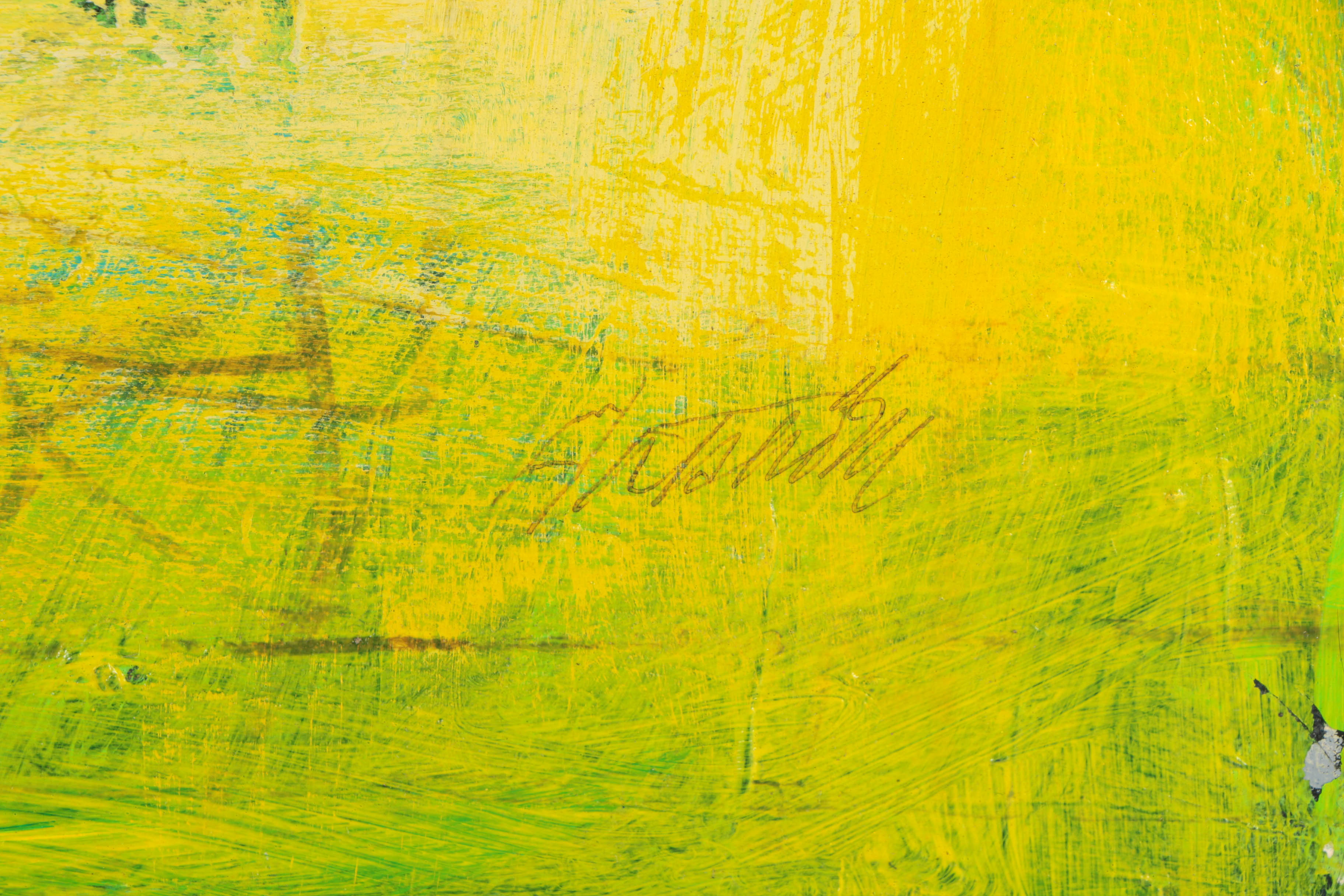 Ronald Ahlström Mixed Media on Canvas of Geometric Forms