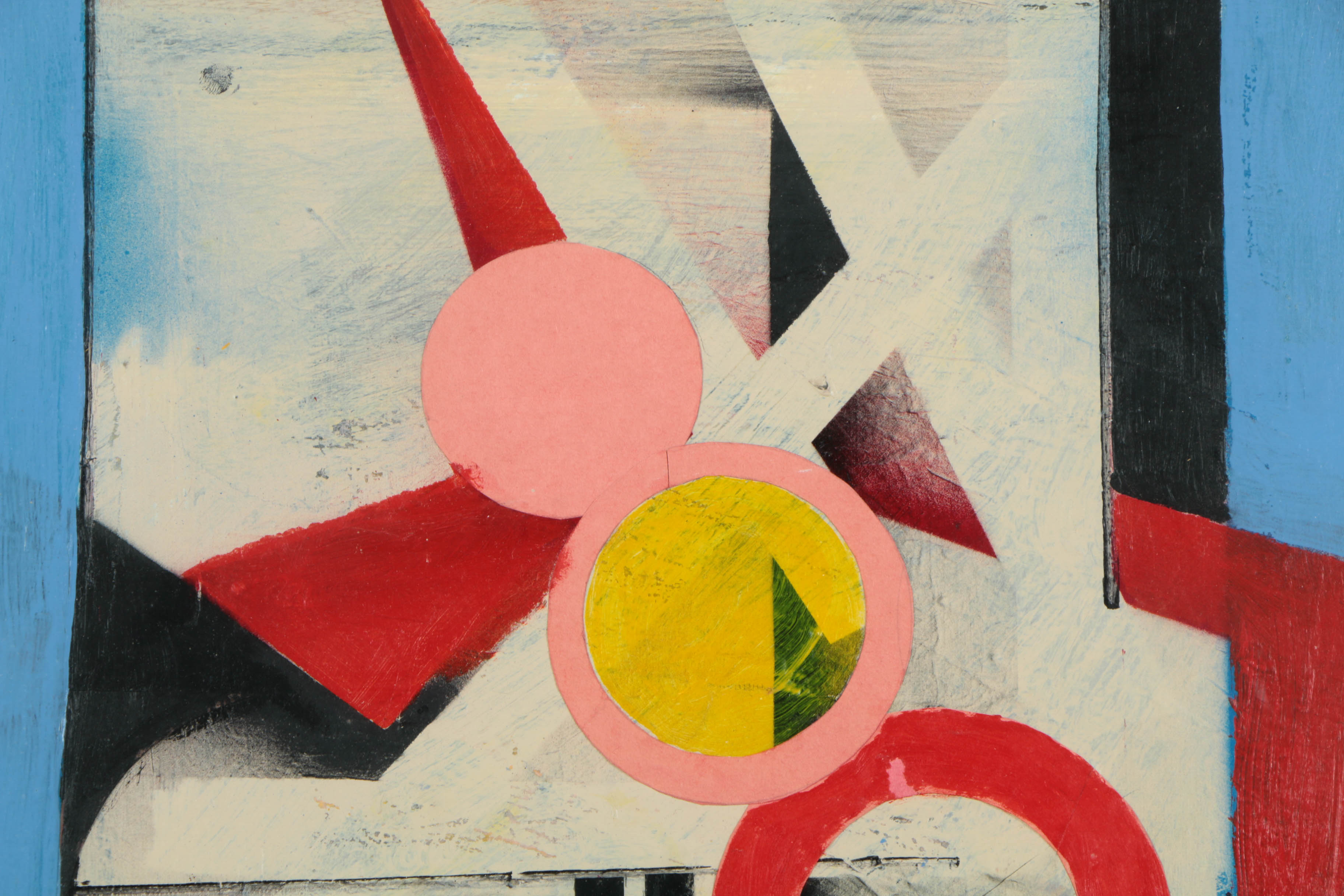 Ronald Ahlström Mixed Media on Canvas "Untitled"