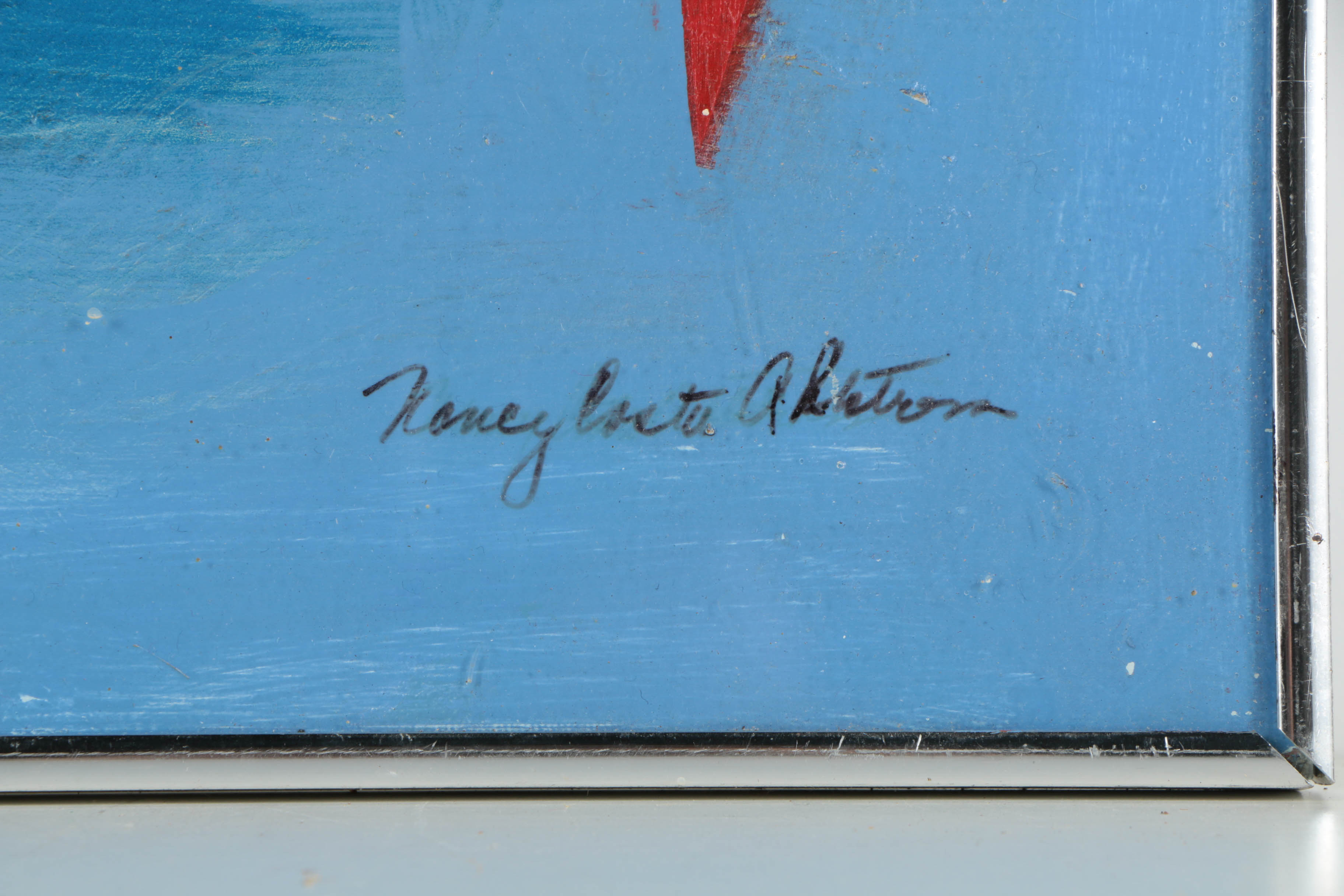 Ronald Ahlström Mixed Media on Canvas "Untitled"