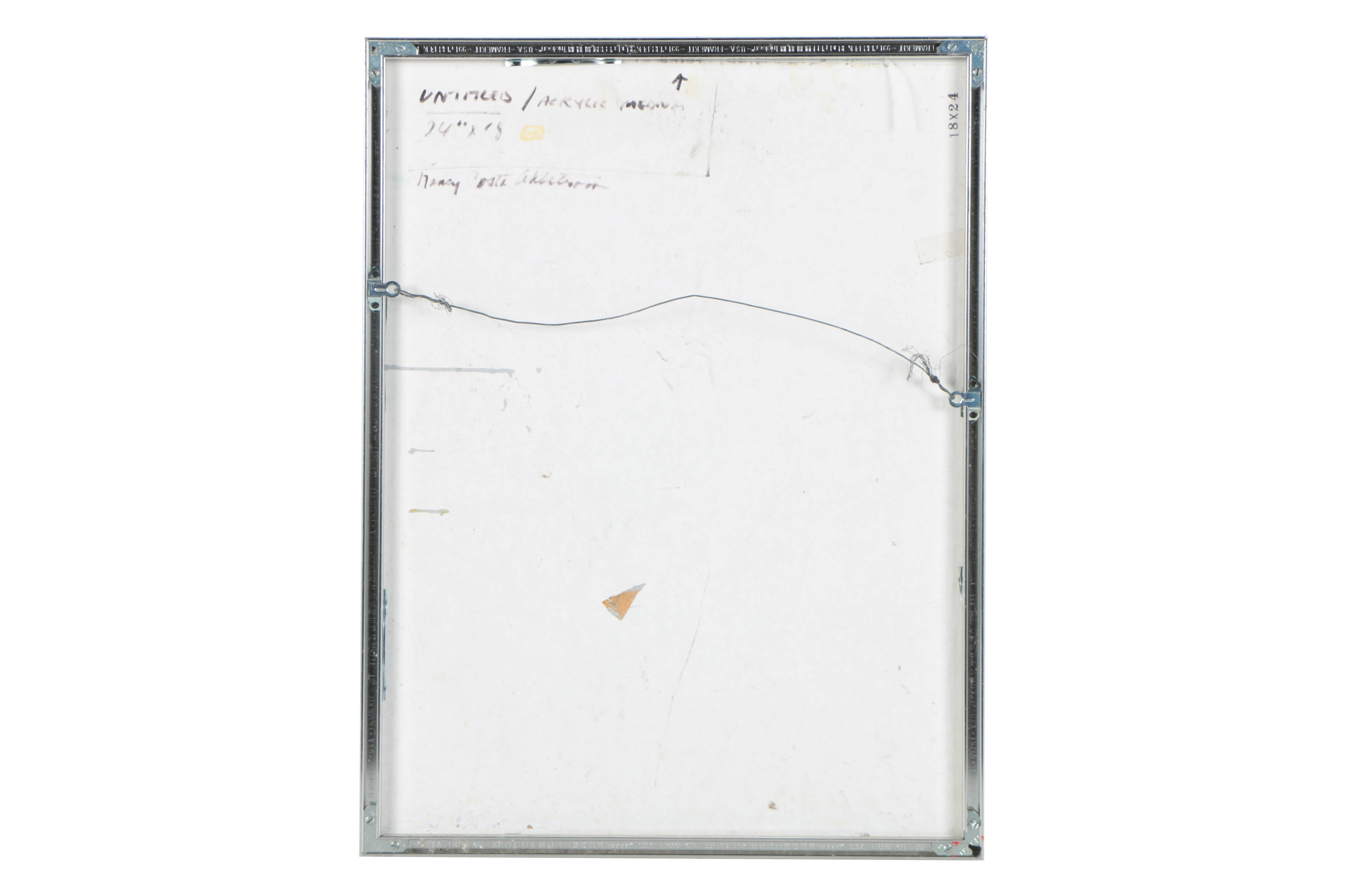 Ronald Ahlström Mixed Media on Canvas "Untitled"