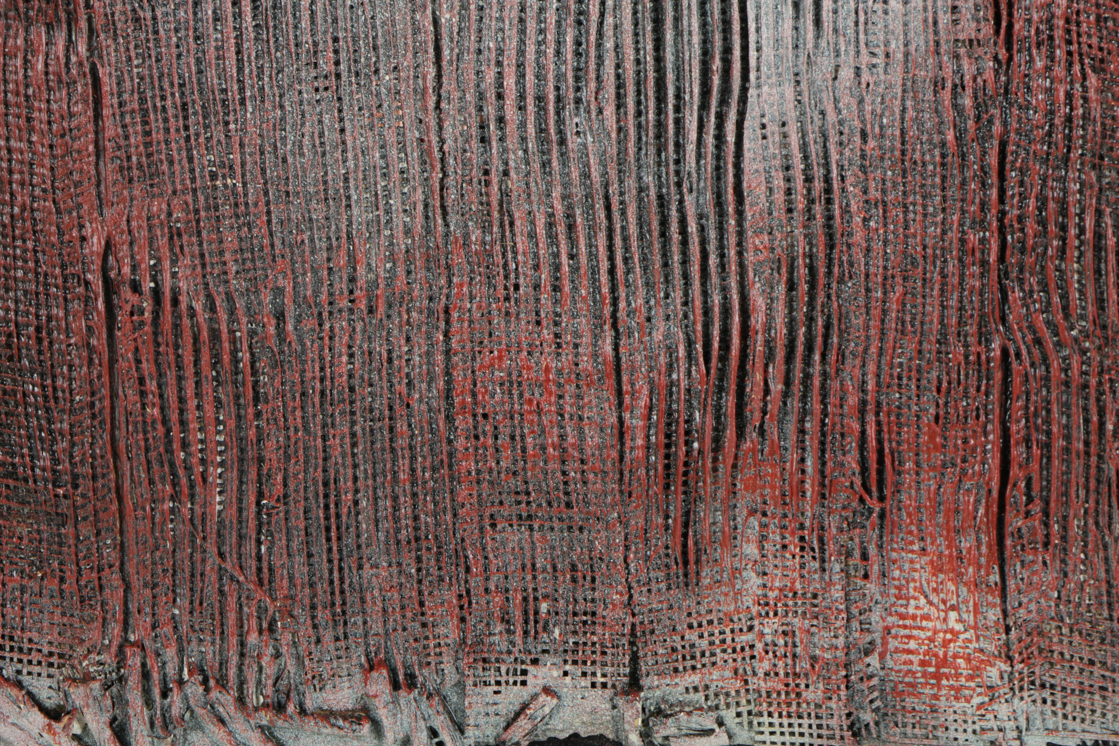 Ronald Ahlström Mix Media Collage on Board with Found Objects