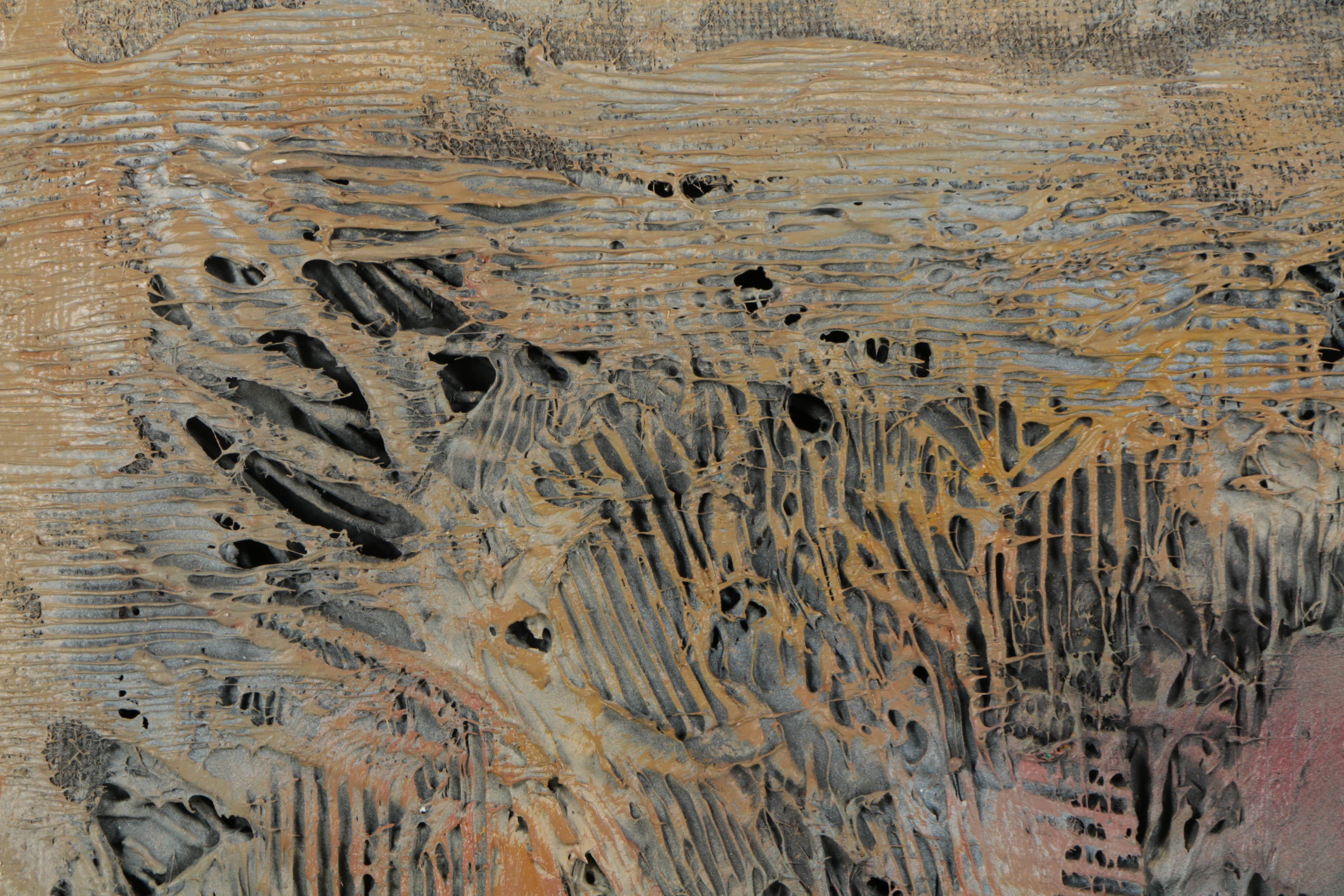 Ronald Ahlström Assorted Mixed Media Collages on Board "Untitled"