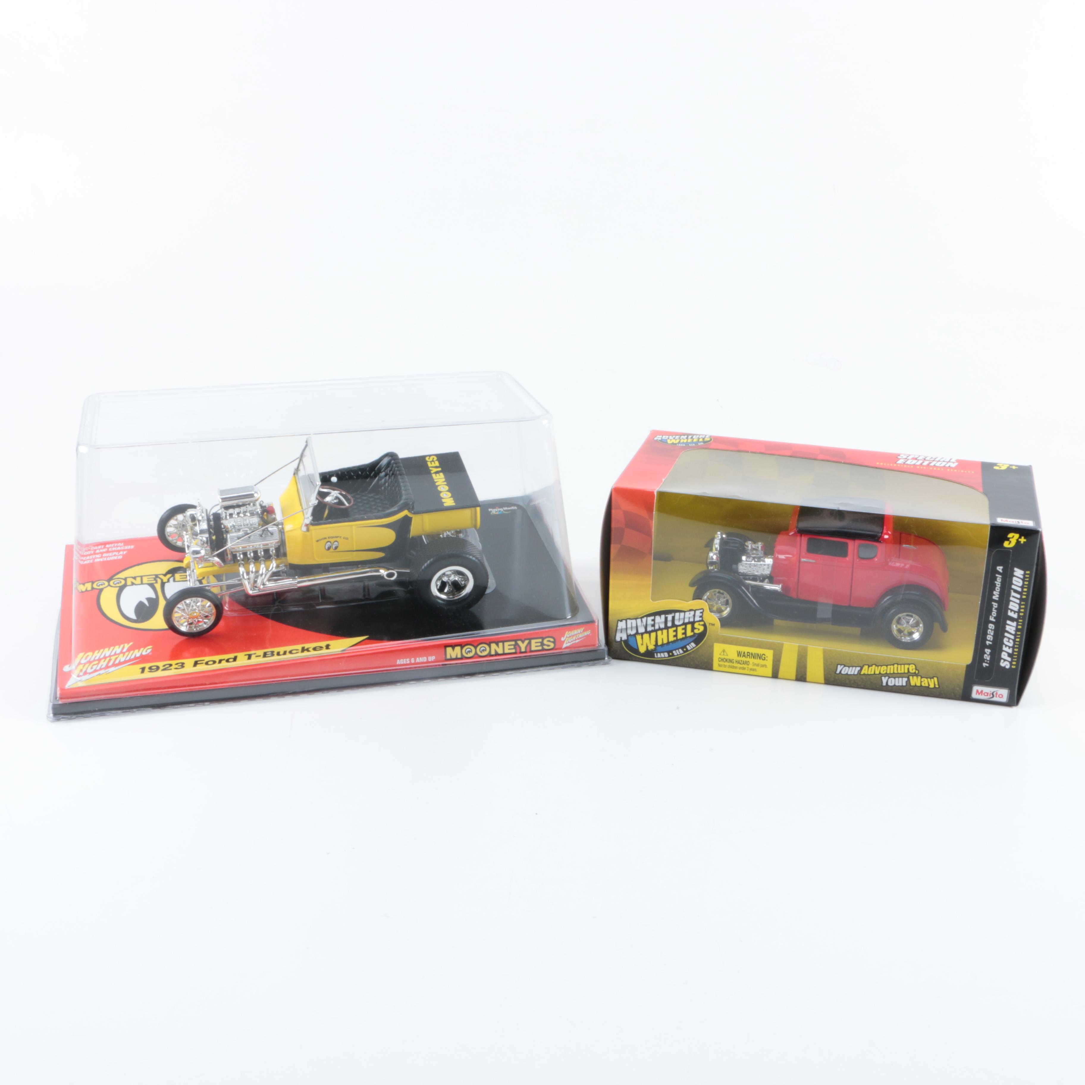 Die-Cast Vintage Ford Vehicles