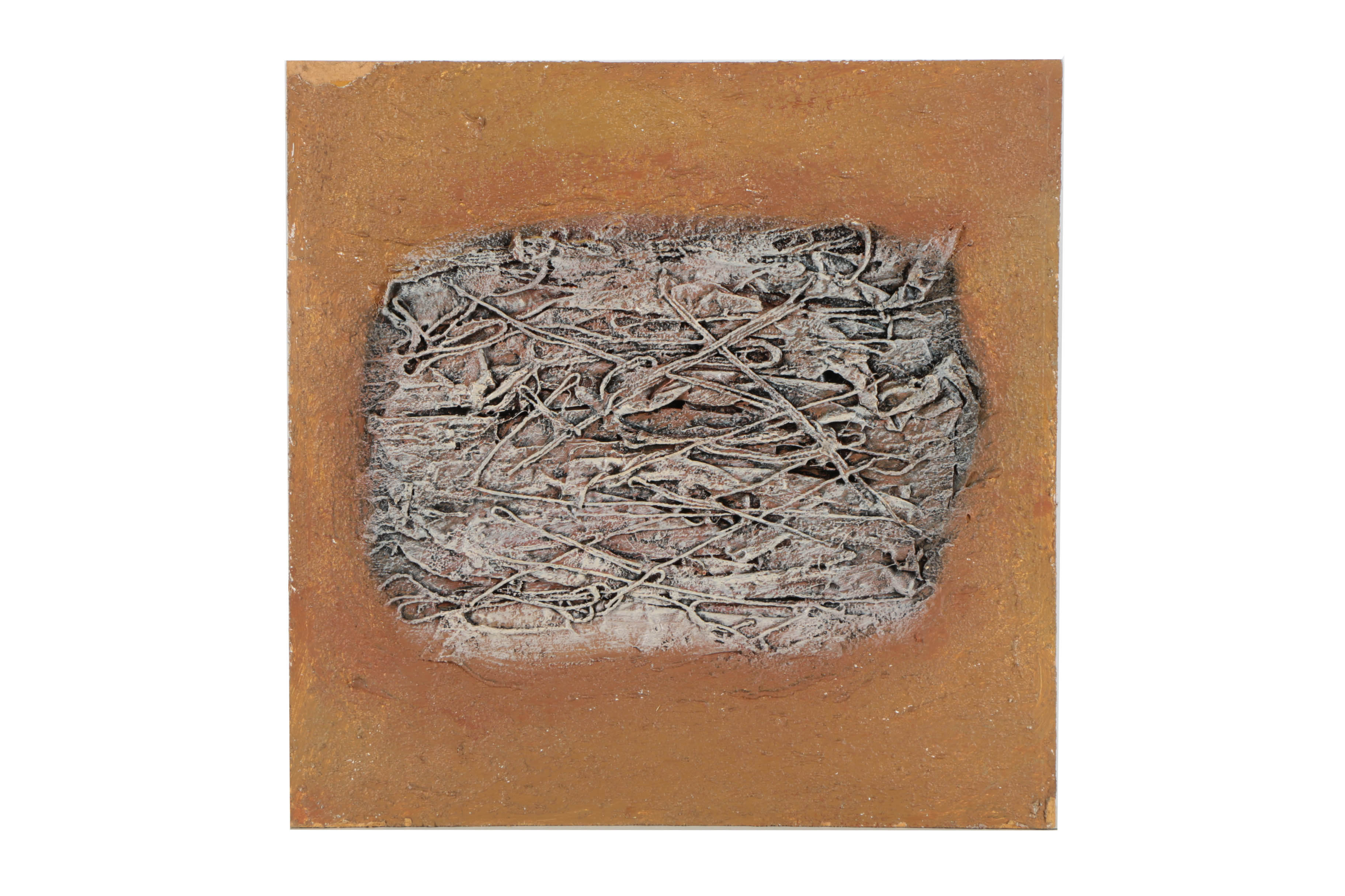 Ronald Ahlström Assorted Mixed Media Collages on Board "Untitled"