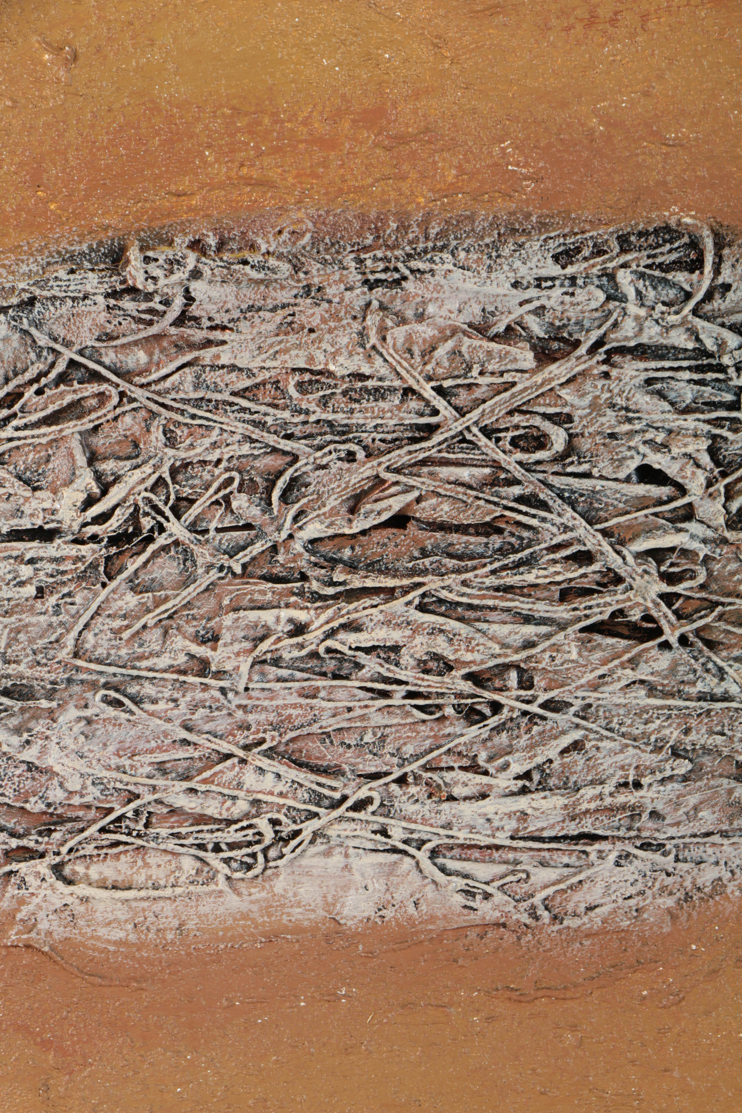 Ronald Ahlström Assorted Mixed Media Collages on Board "Untitled"