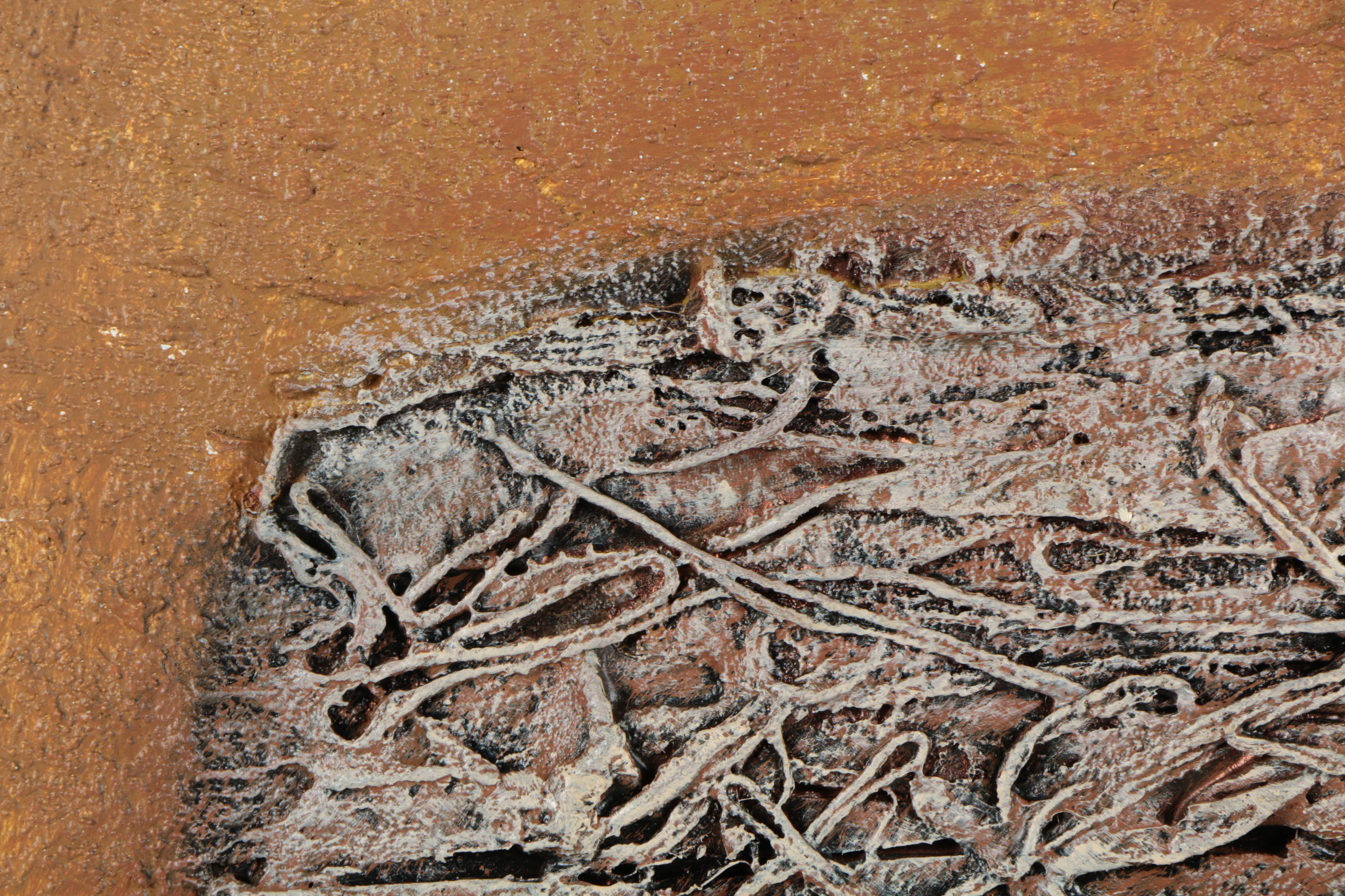 Ronald Ahlström Assorted Mixed Media Collages on Board "Untitled"