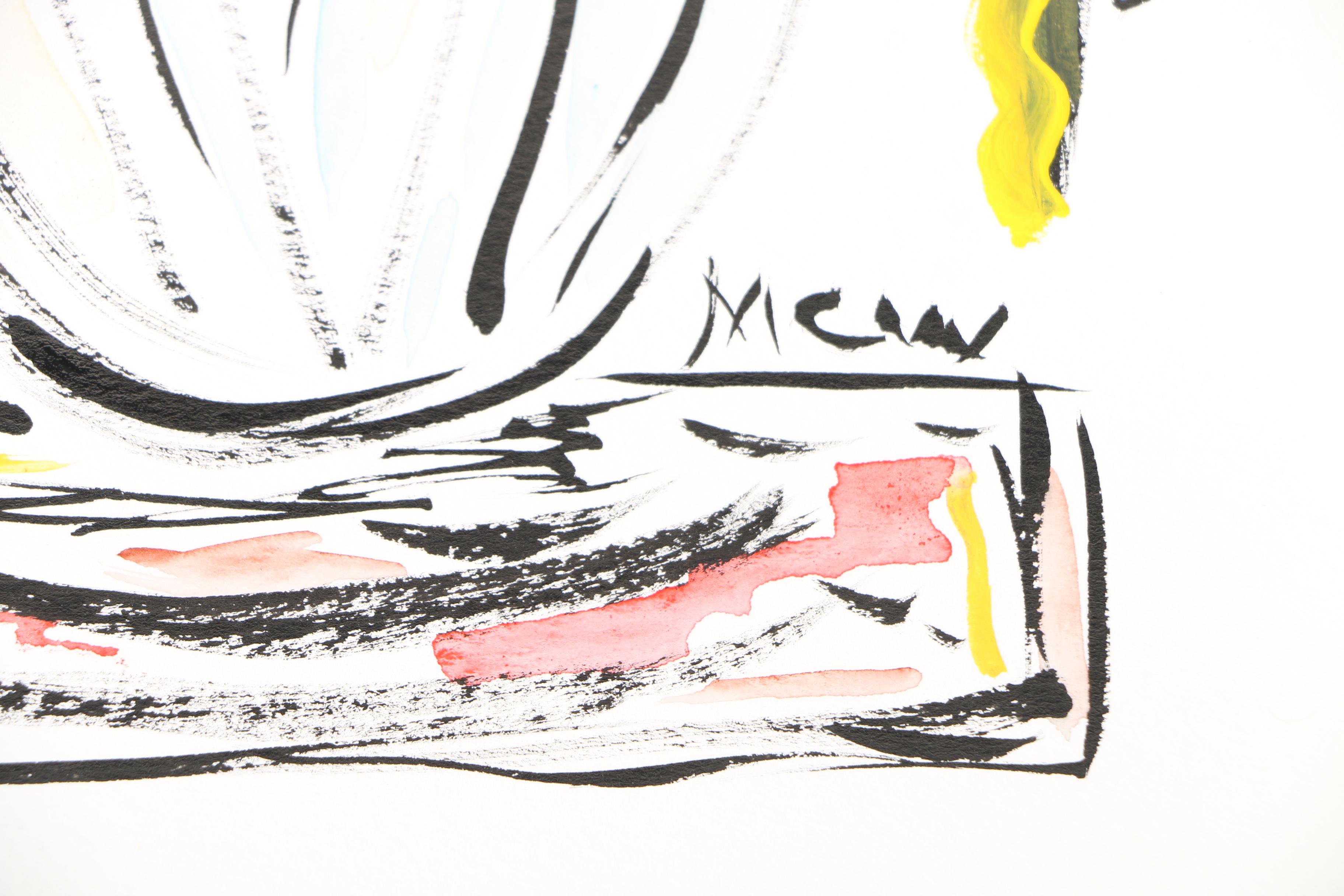 Mary Carol Williams Paintings "Jazzy Jubilee", "Julie Mel", and "Windy Autumn"