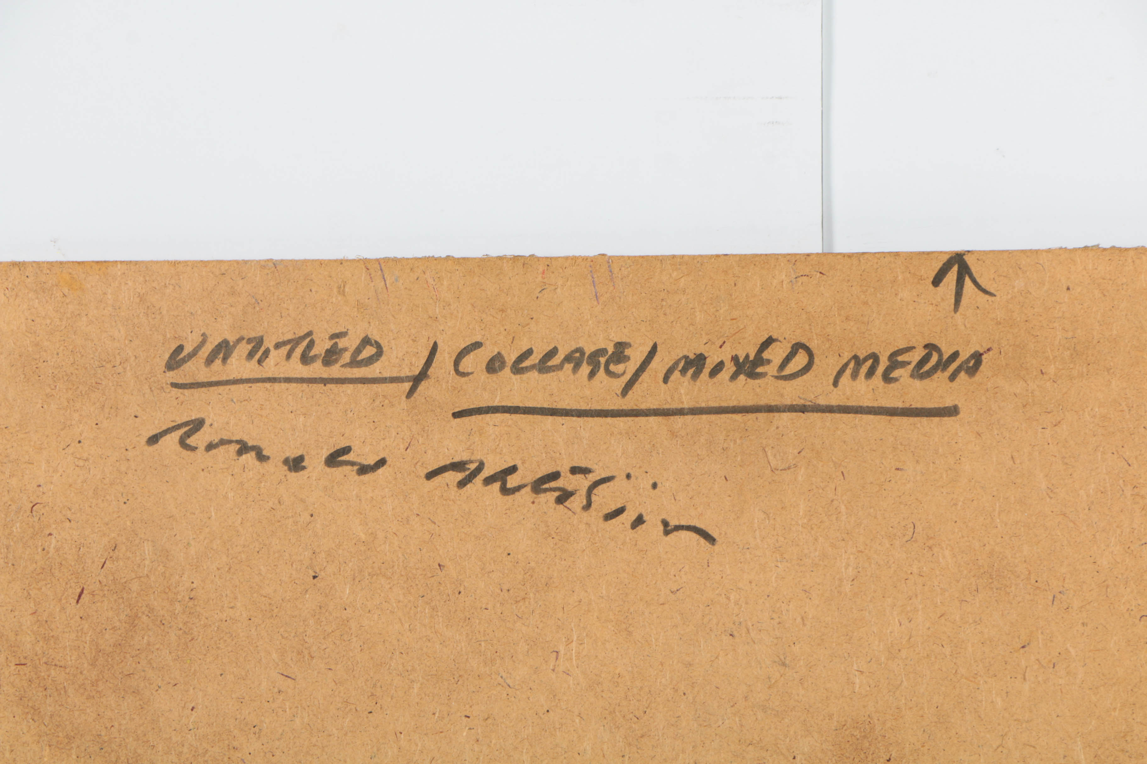 Ronald Ahlström Assorted Mixed Media Collages on Board "Untitled"