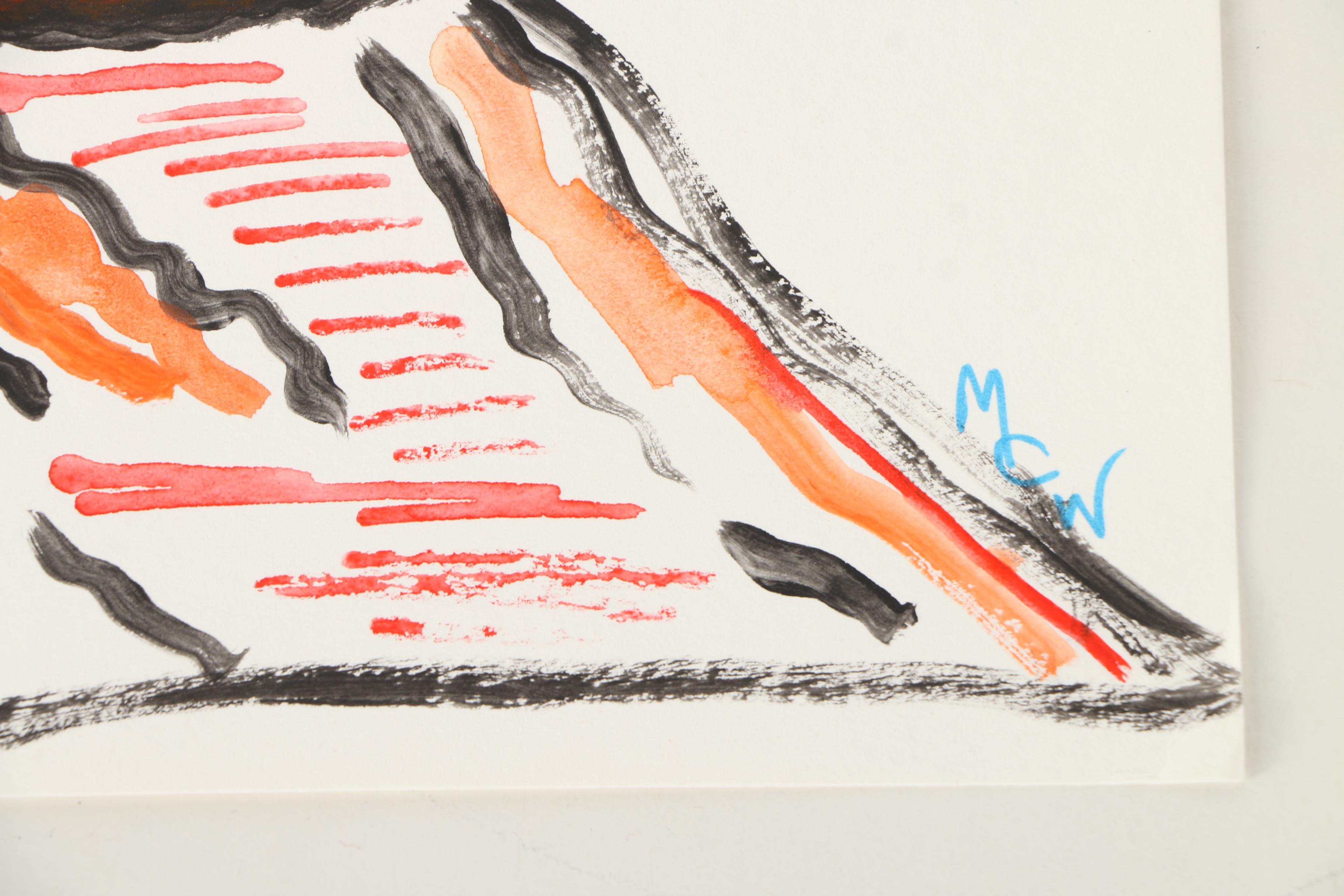 Mary Carol Williams Paintings "Jazzy Jubilee", "Julie Mel", and "Windy Autumn"