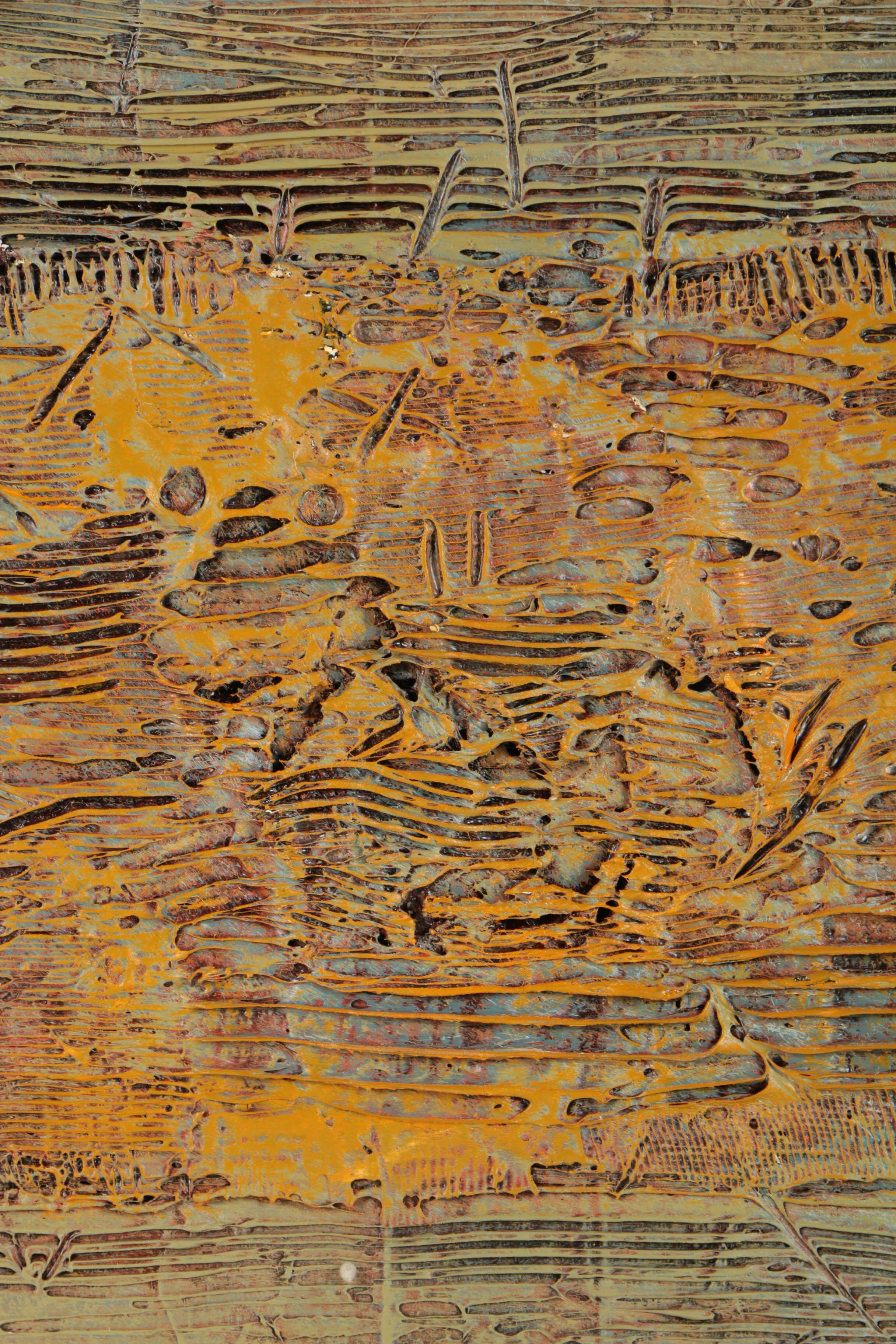 Ronald Ahlström Various Mixed Media Collages on Board "Untitled"