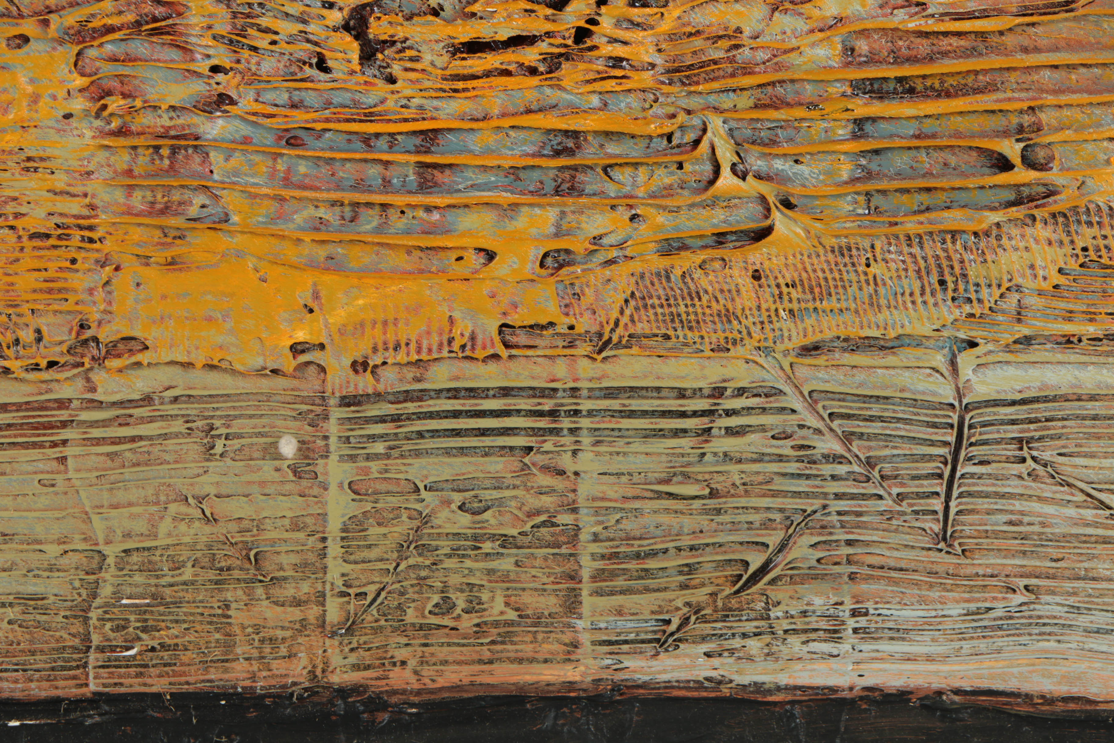 Ronald Ahlström Various Mixed Media Collages on Board "Untitled"