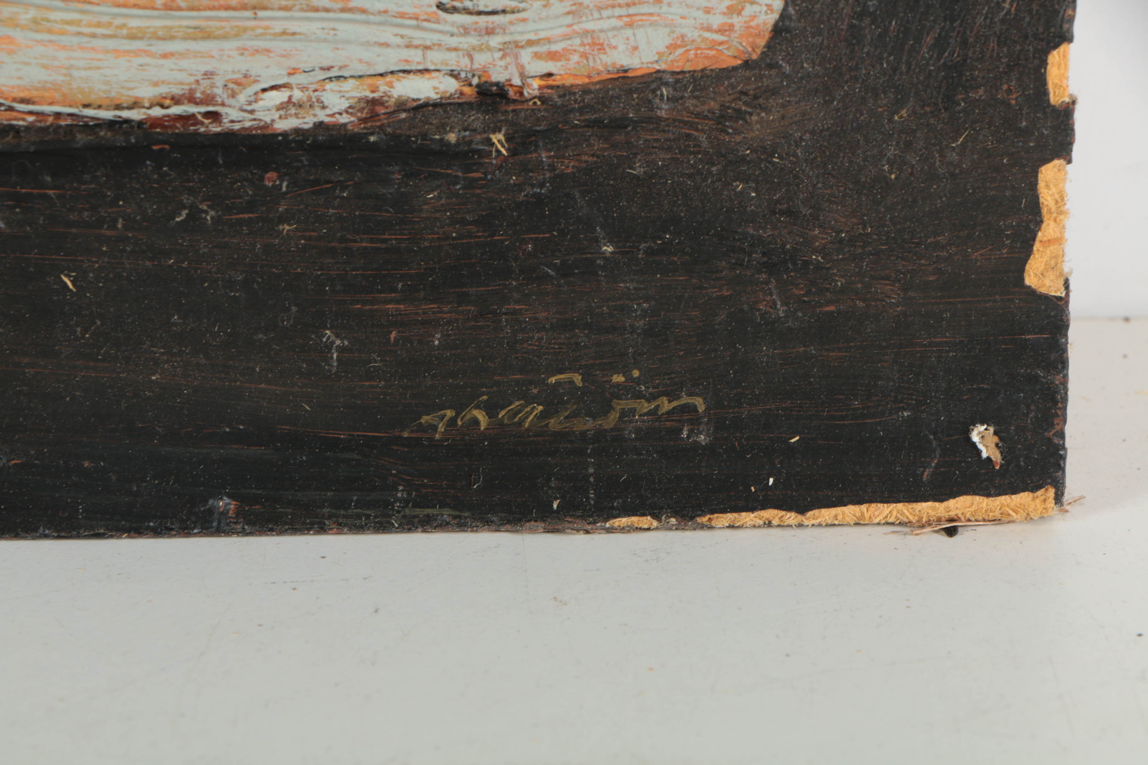 Ronald Ahlström Various Mixed Media Collages on Board "Untitled"