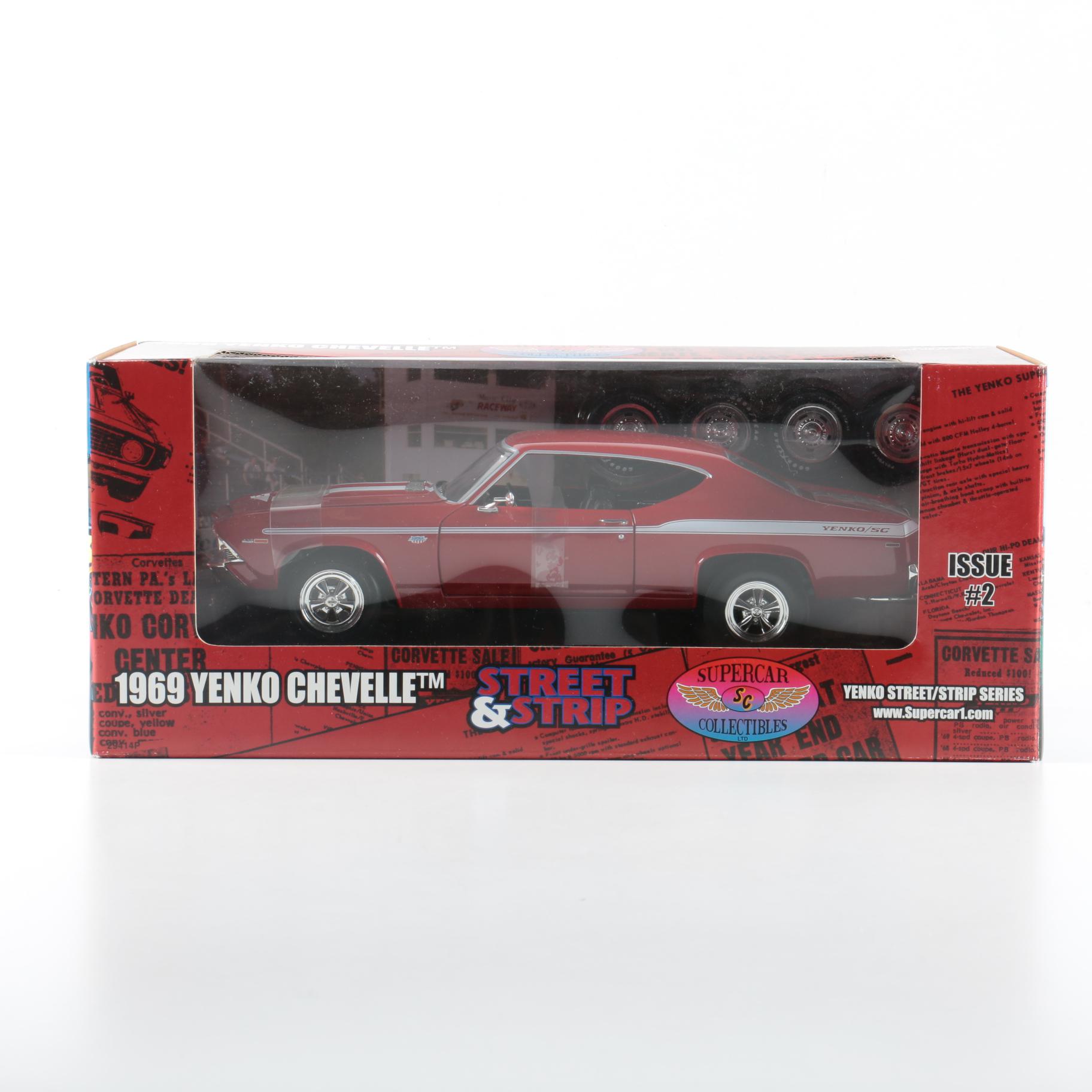 Supercar Collectibles 1969 Yenko Chevelle Die-Cast Muscle Car