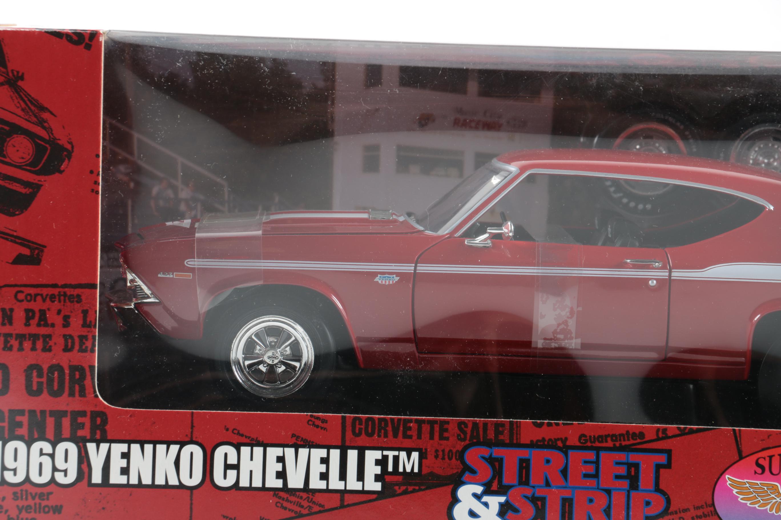Supercar Collectibles 1969 Yenko Chevelle Die-Cast Muscle Car