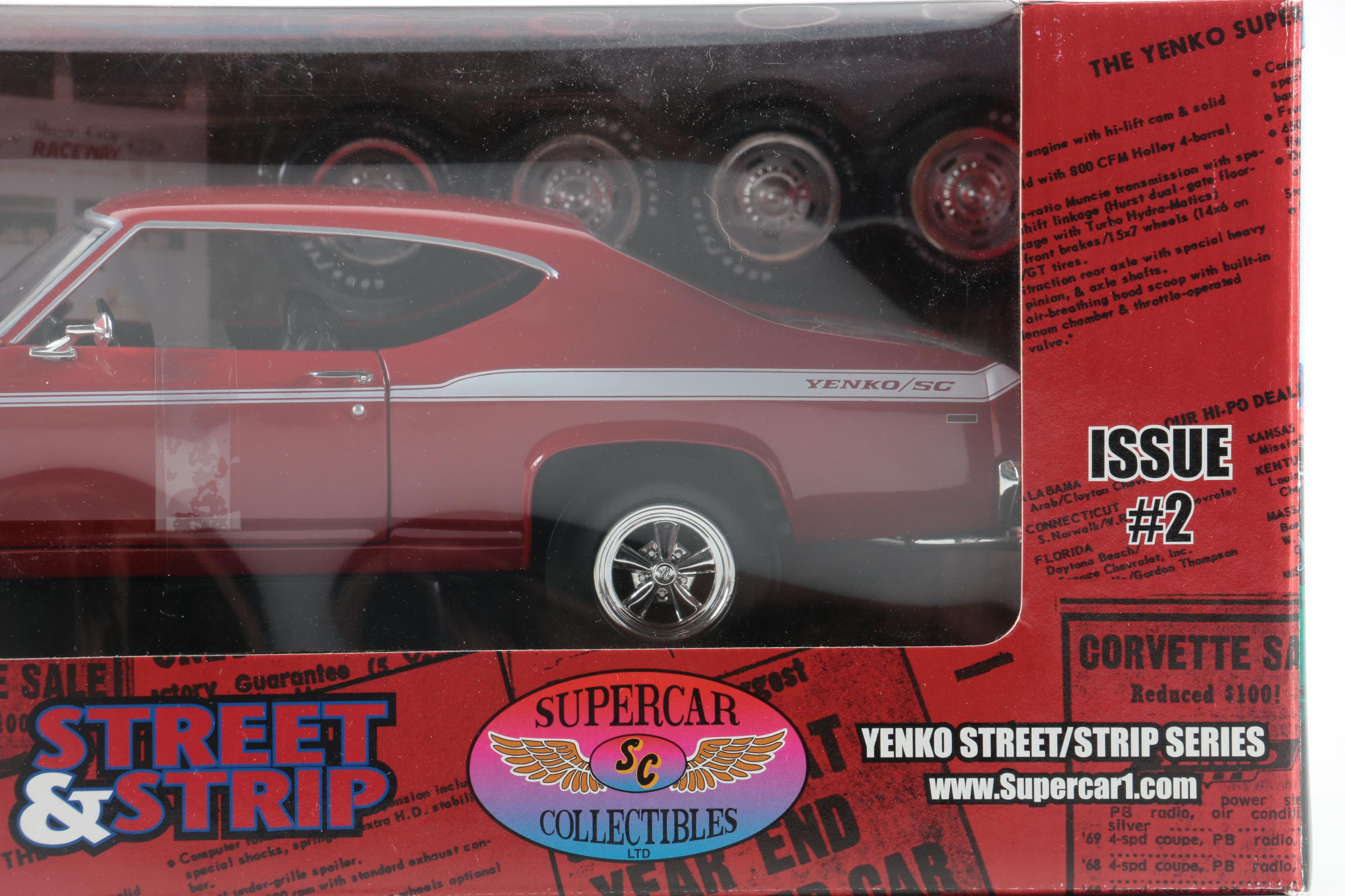 Supercar Collectibles 1969 Yenko Chevelle Die-Cast Muscle Car