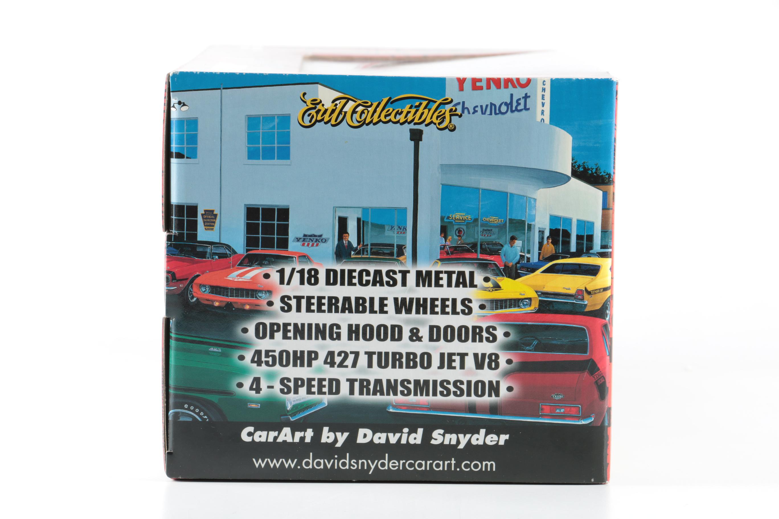 Supercar Collectibles 1969 Yenko Chevelle Die-Cast Muscle Car