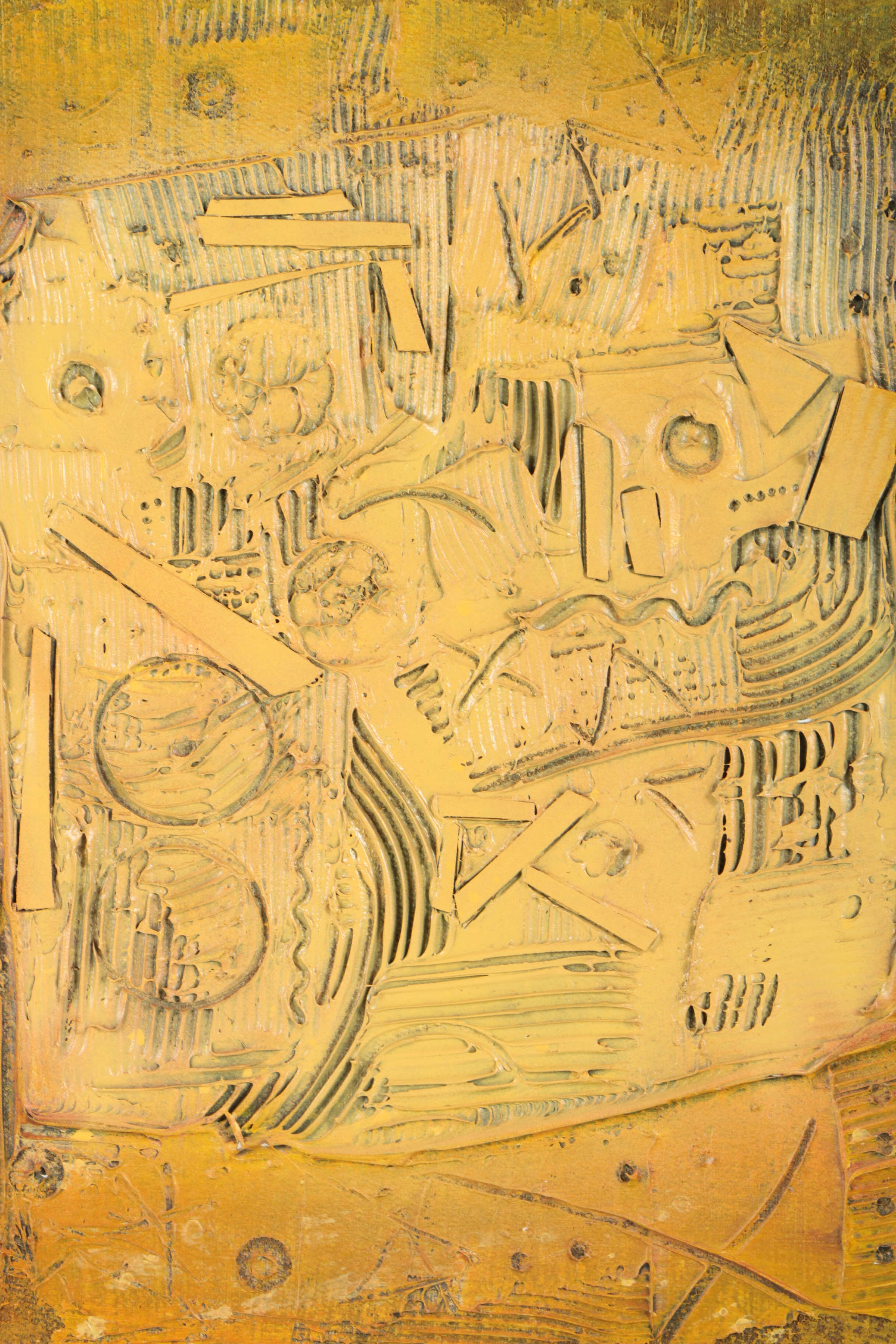 Ronald Ahlström Various Mixed Media Collages on Board "Untitled"