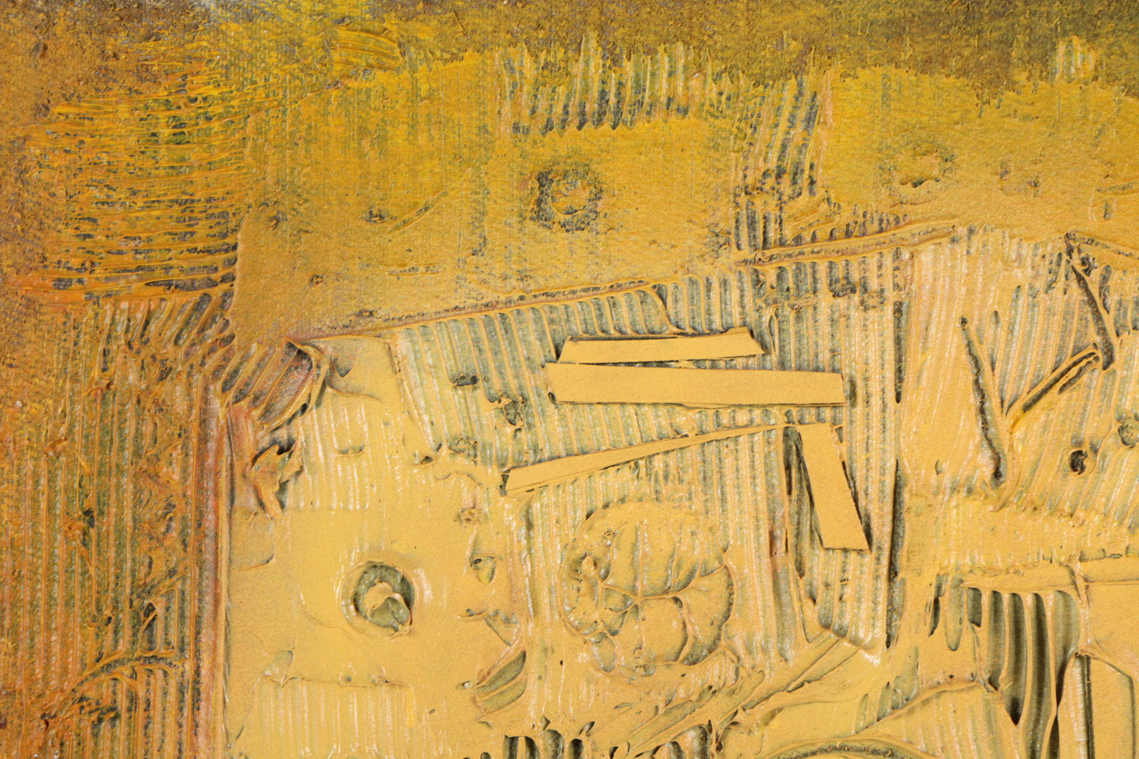 Ronald Ahlström Various Mixed Media Collages on Board "Untitled"