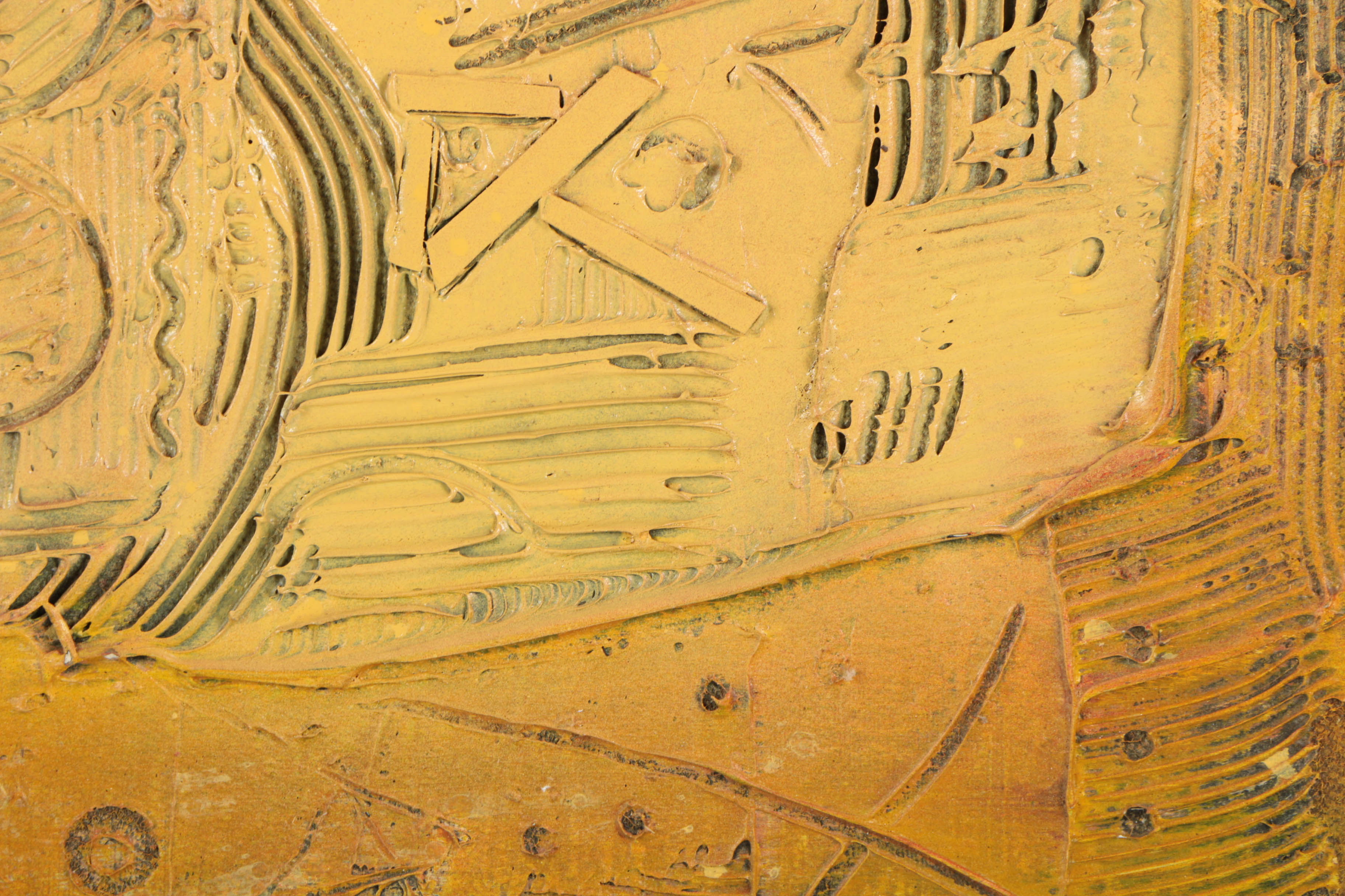 Ronald Ahlström Various Mixed Media Collages on Board "Untitled"