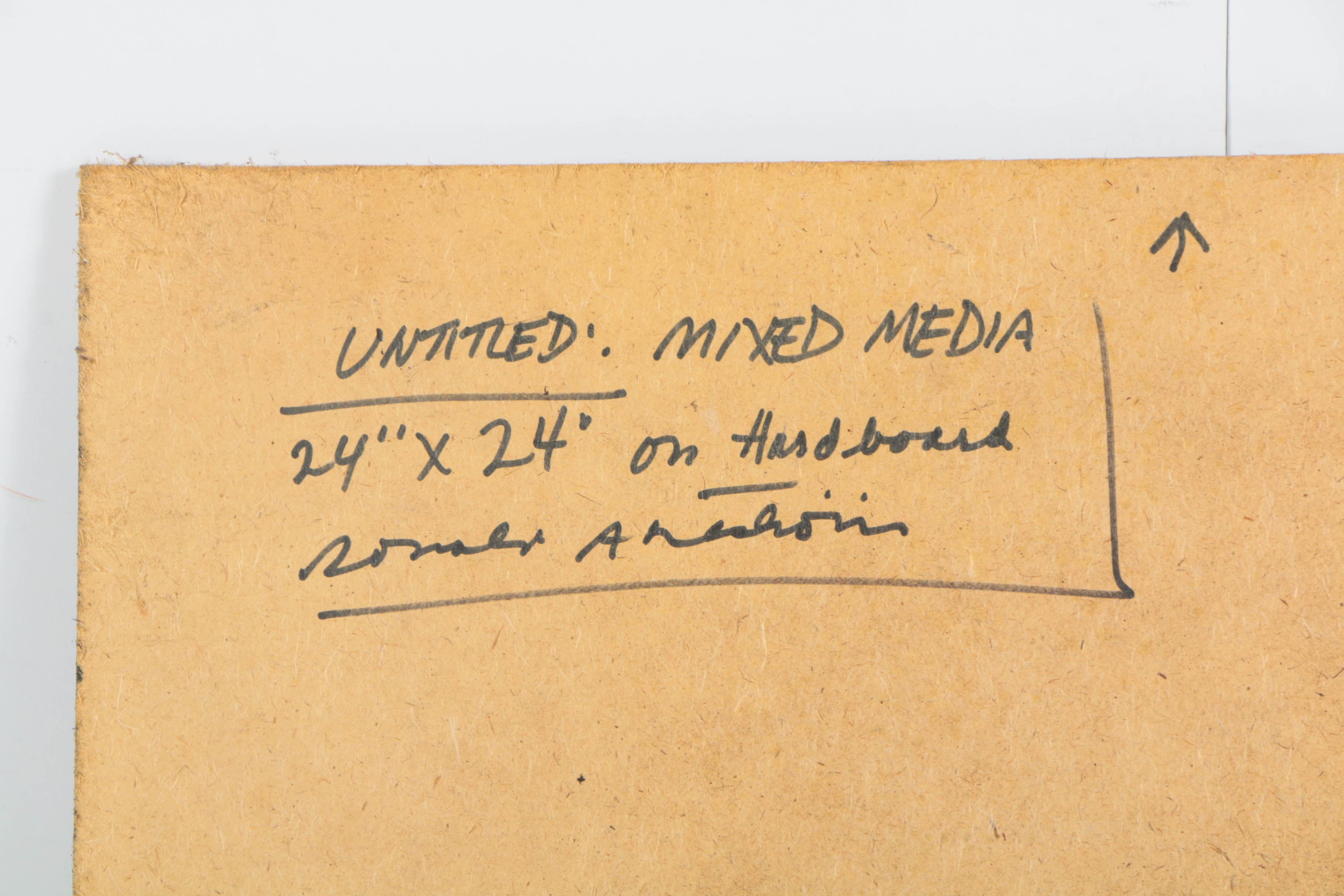 Ronald Ahlström Various Mixed Media Collages on Board "Untitled"