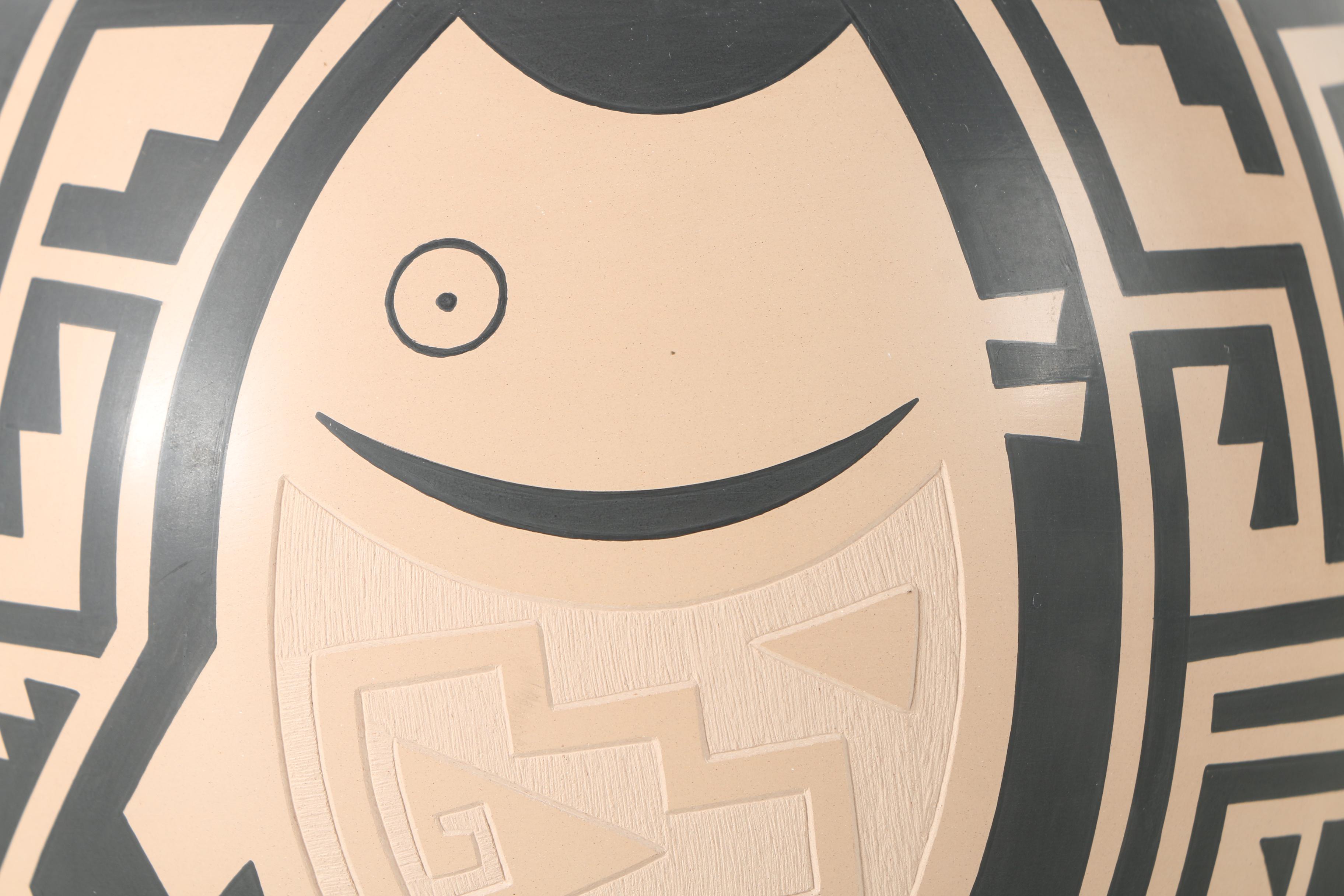 Signed Luis Armando Mora Mata Ortiz Pottery Bowl