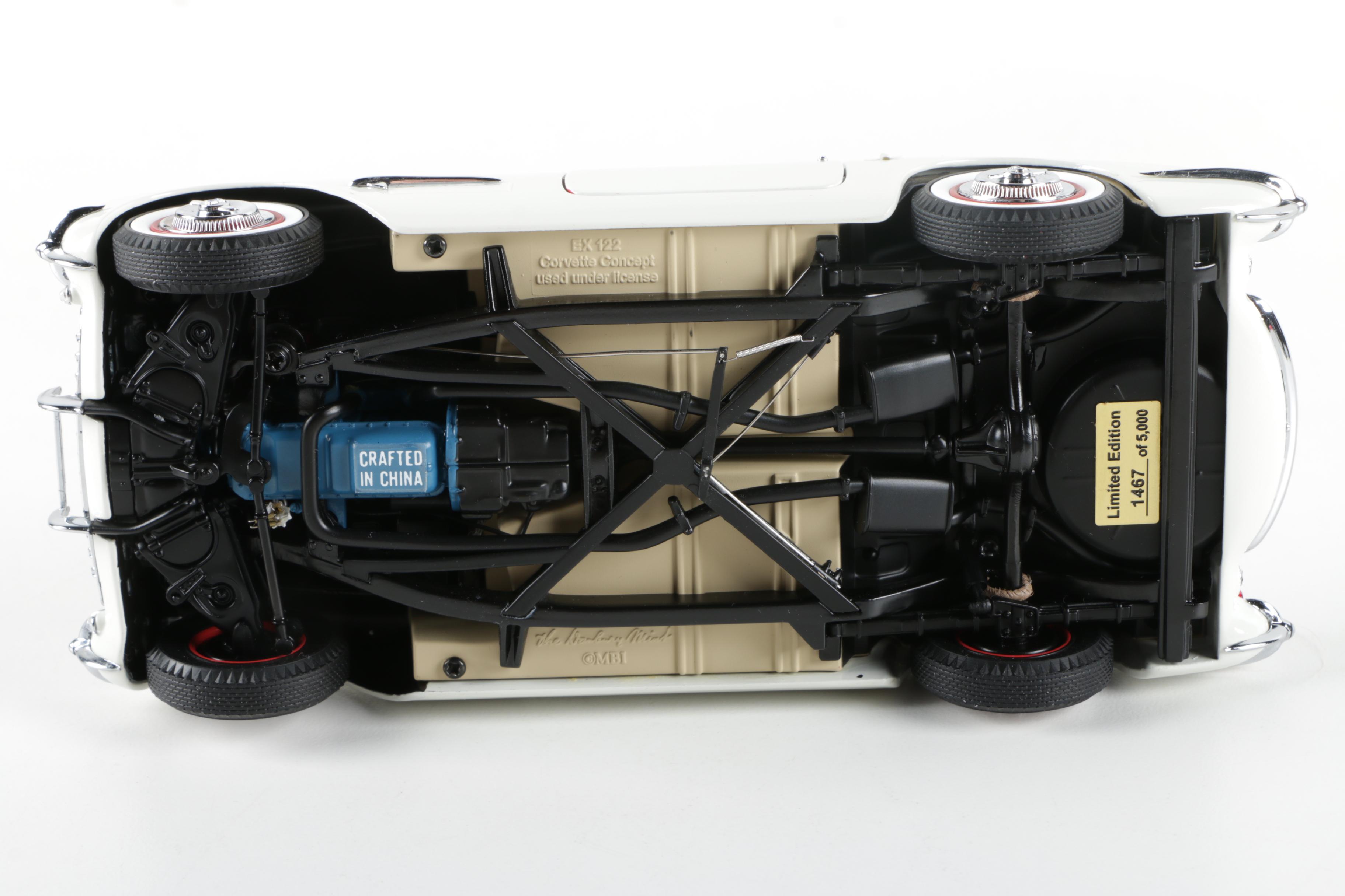 Die-Cast Replica Corvette Cars Including Limited Edition Danbury Mint