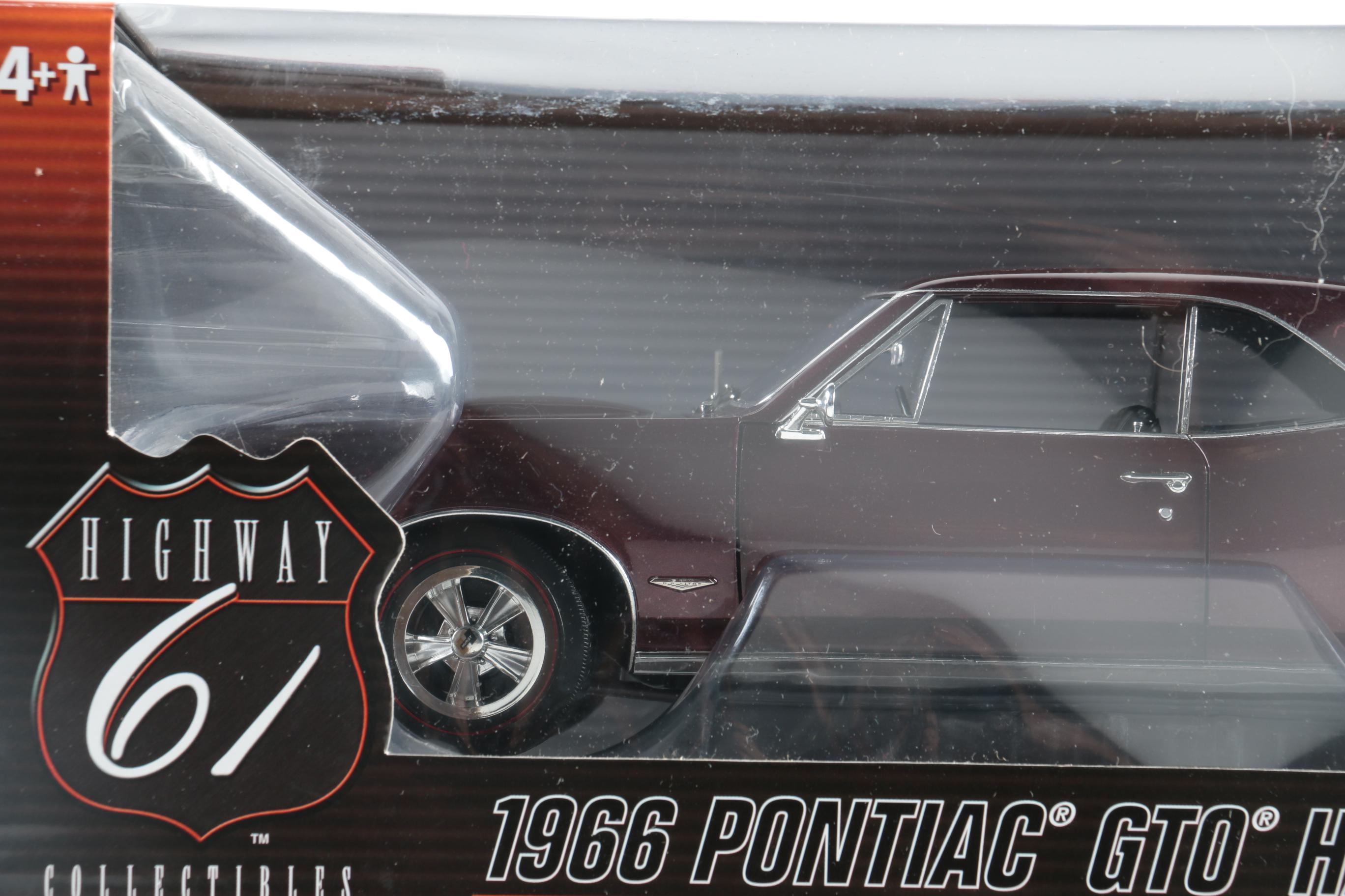 Pontiac GTO 1964 and 1966 Die-Cast Hard-Top Coupes