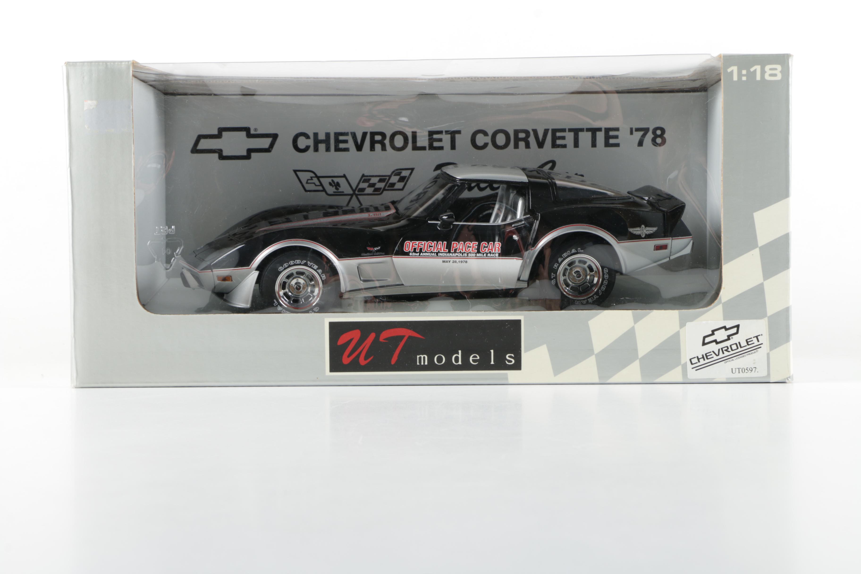 Die-Cast Replica Corvette Cars Including Limited Edition Danbury Mint
