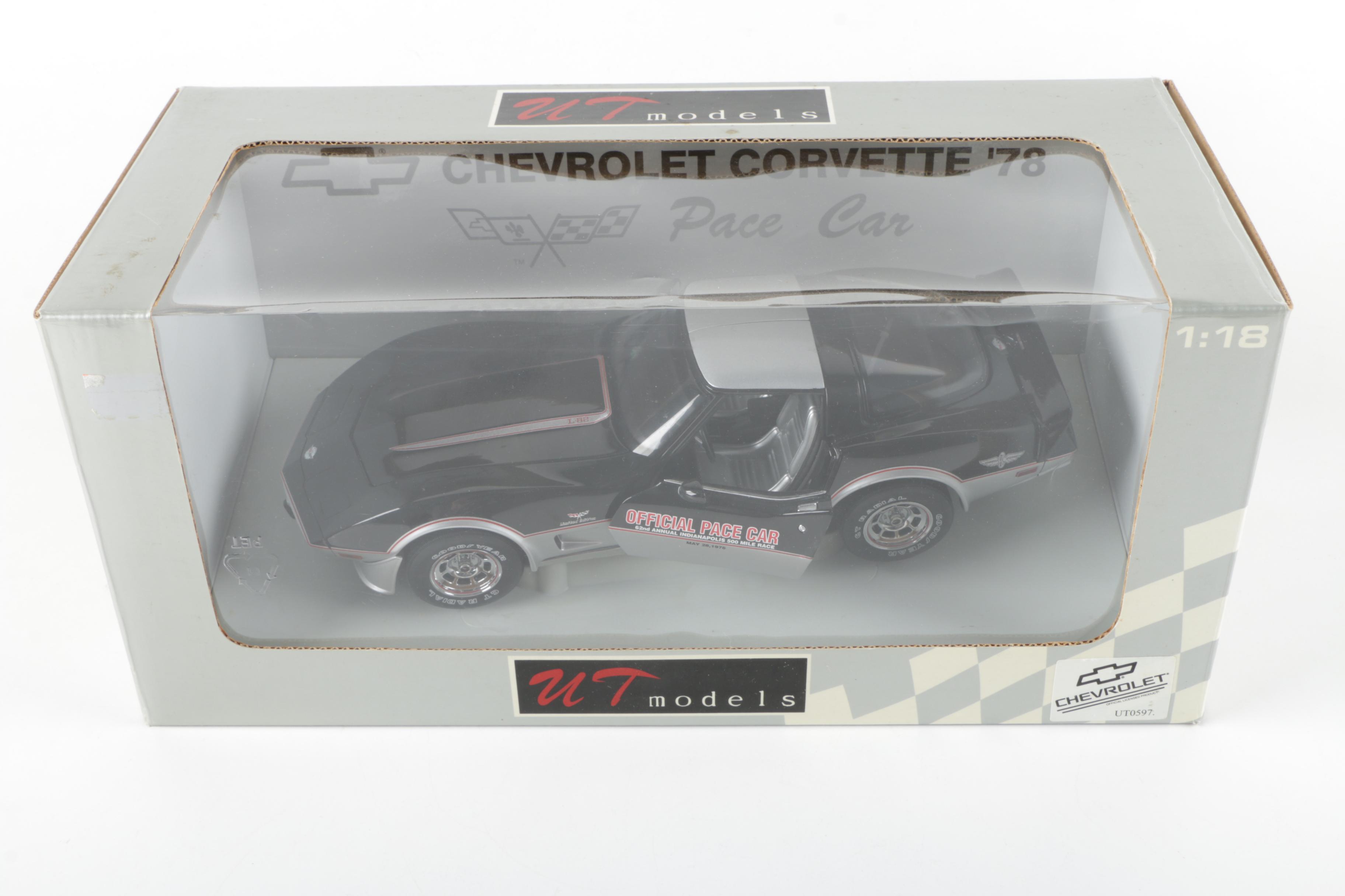 Die-Cast Replica Corvette Cars Including Limited Edition Danbury Mint