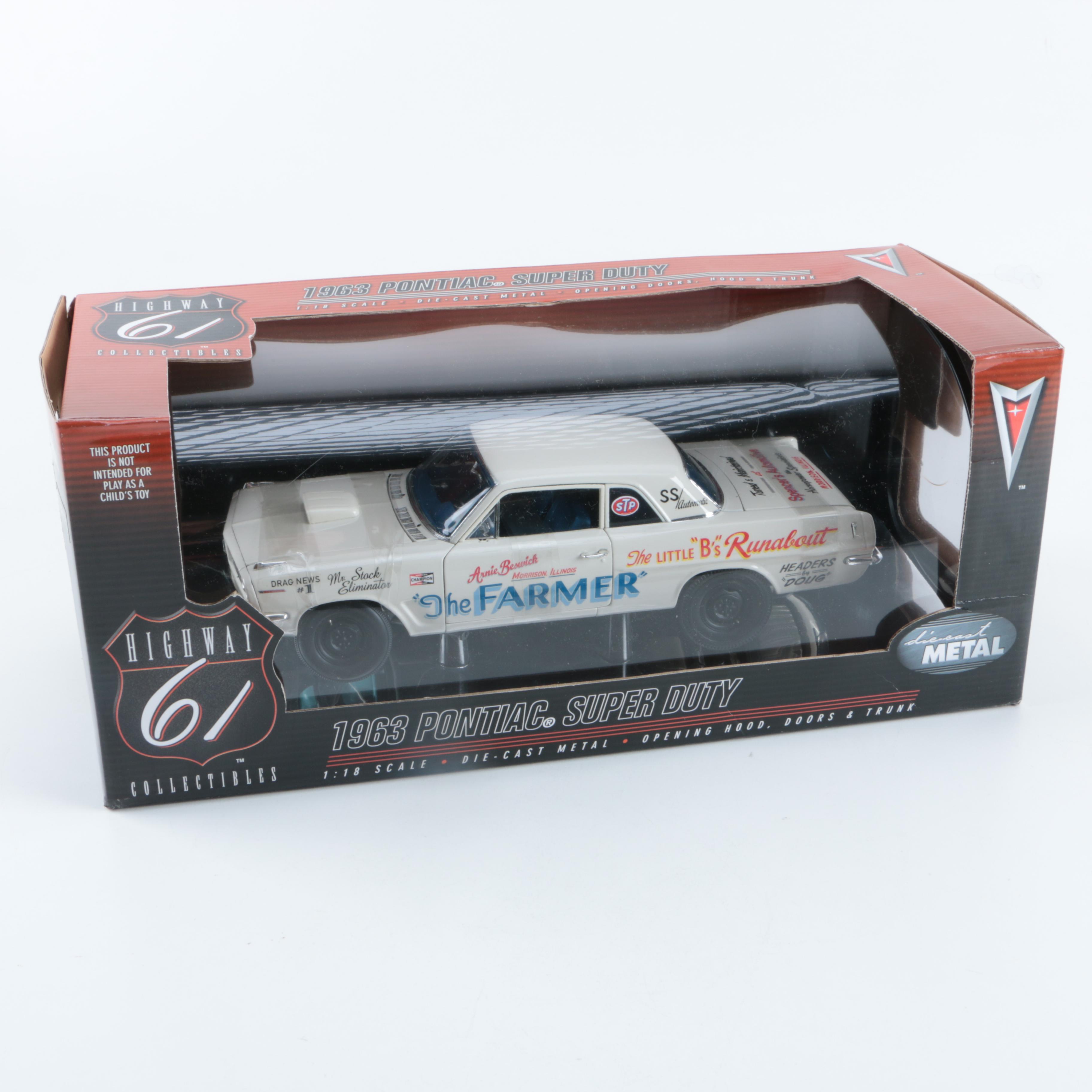 Highway 61 1963 Pontiac Super Duty Die-Cast Car