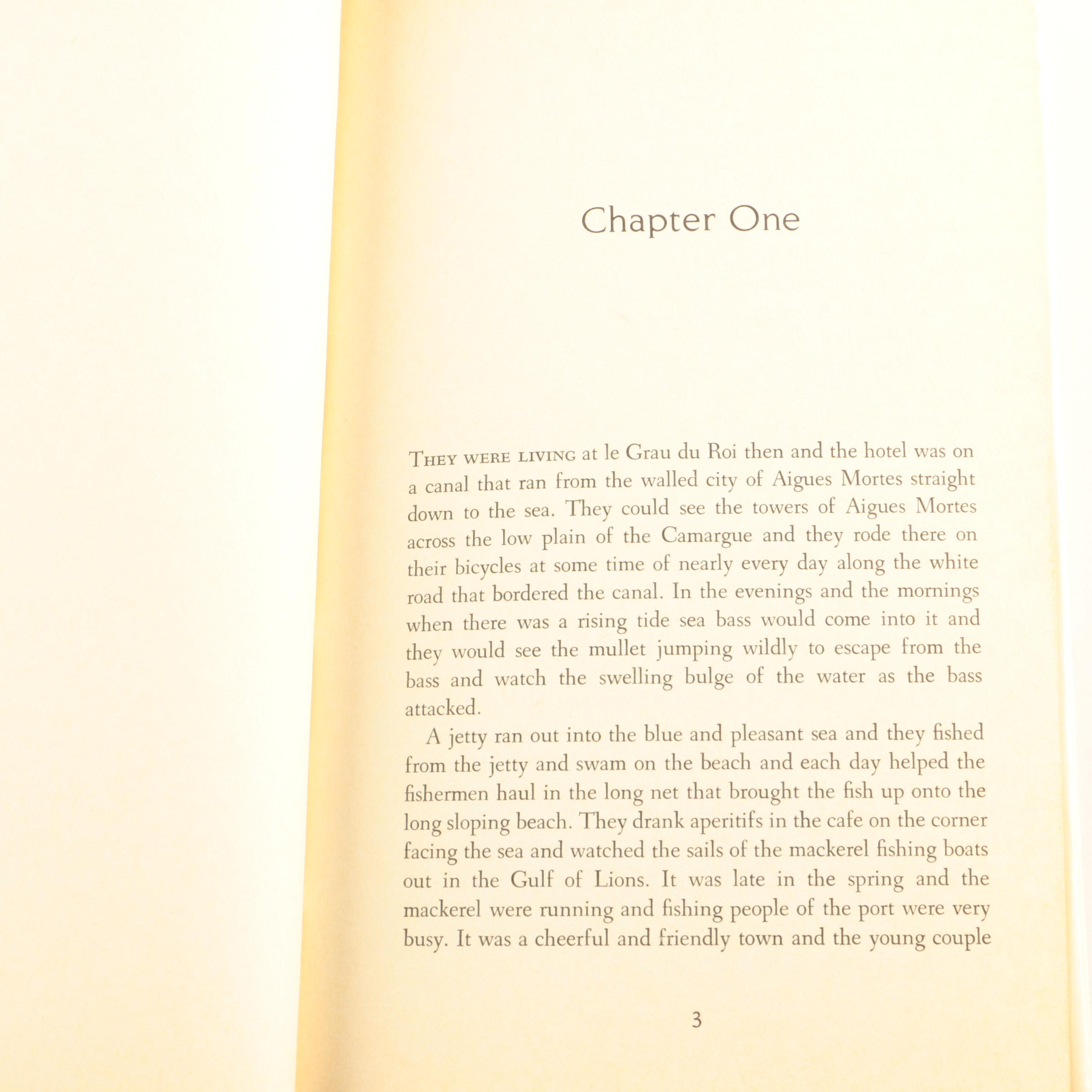 1986 "The Garden of Eden" by Ernest Hemingway