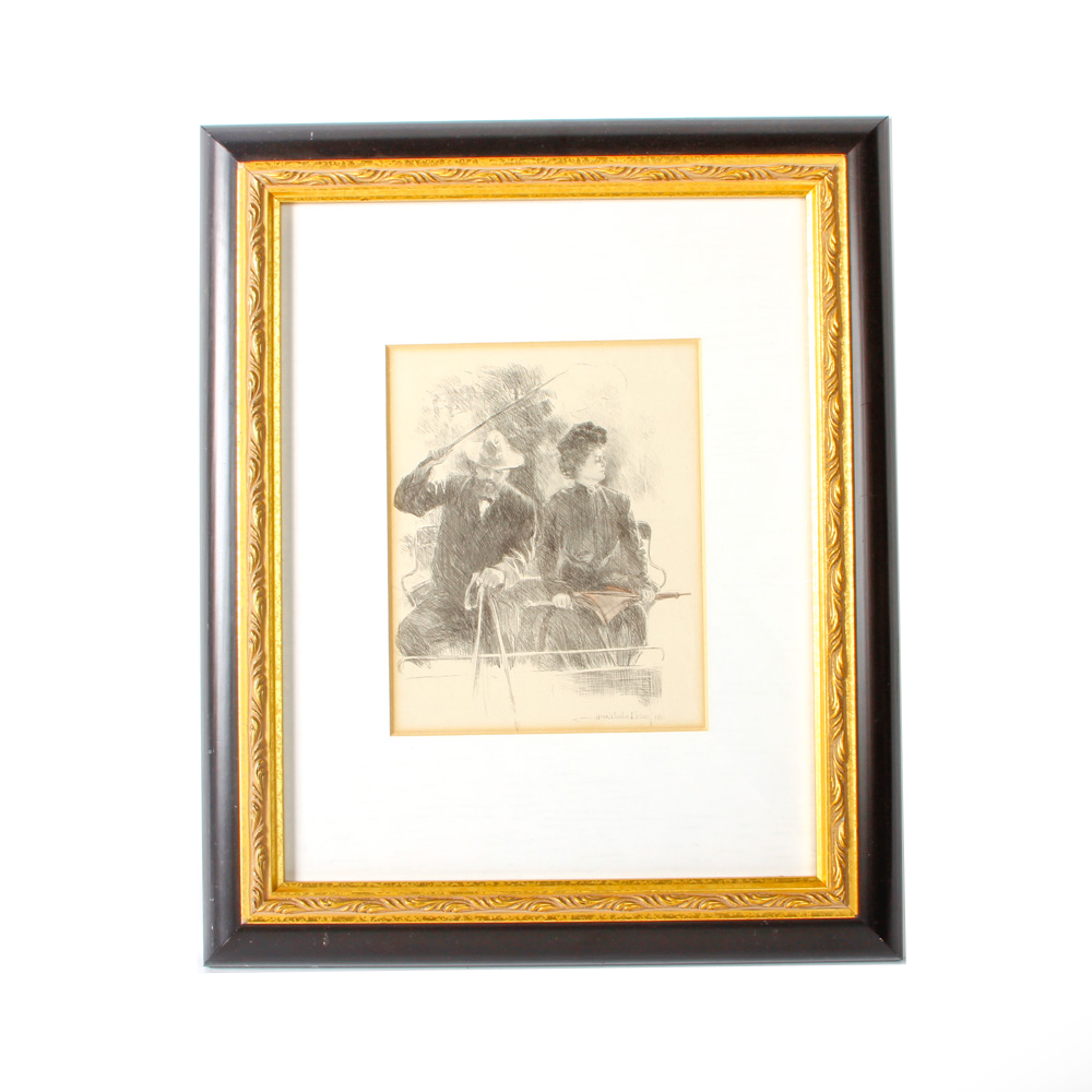 Offset Lithograph After Howard Chandler Christy