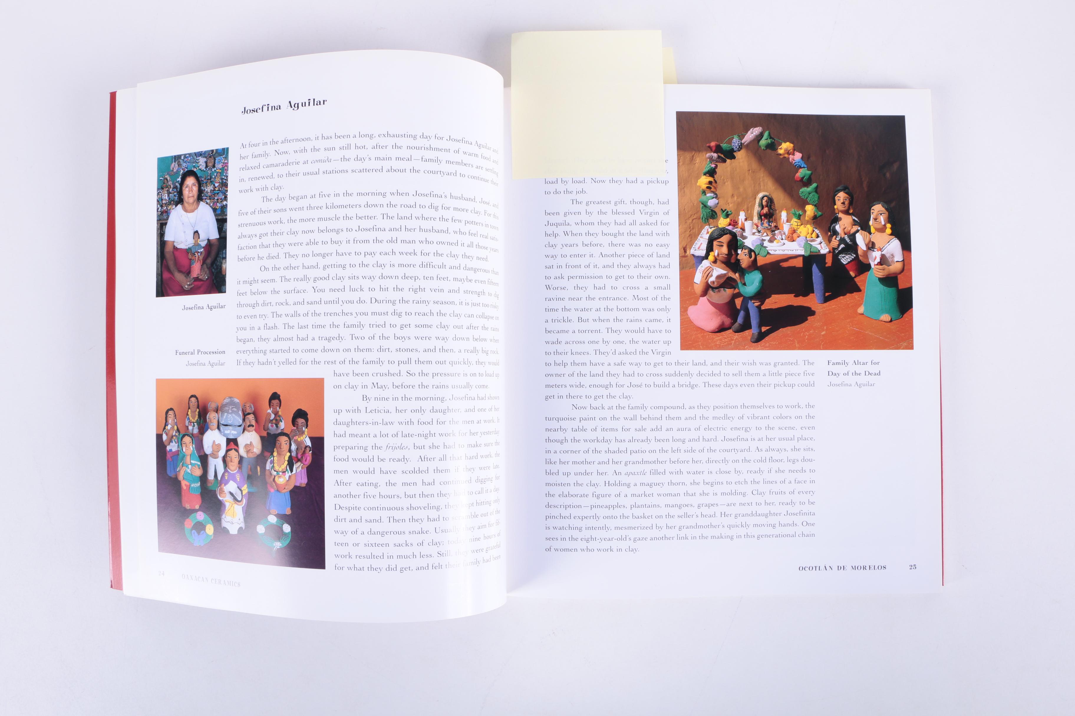 Josefina Aguilar Sculptures and Book "Oaxacan Ceramics"