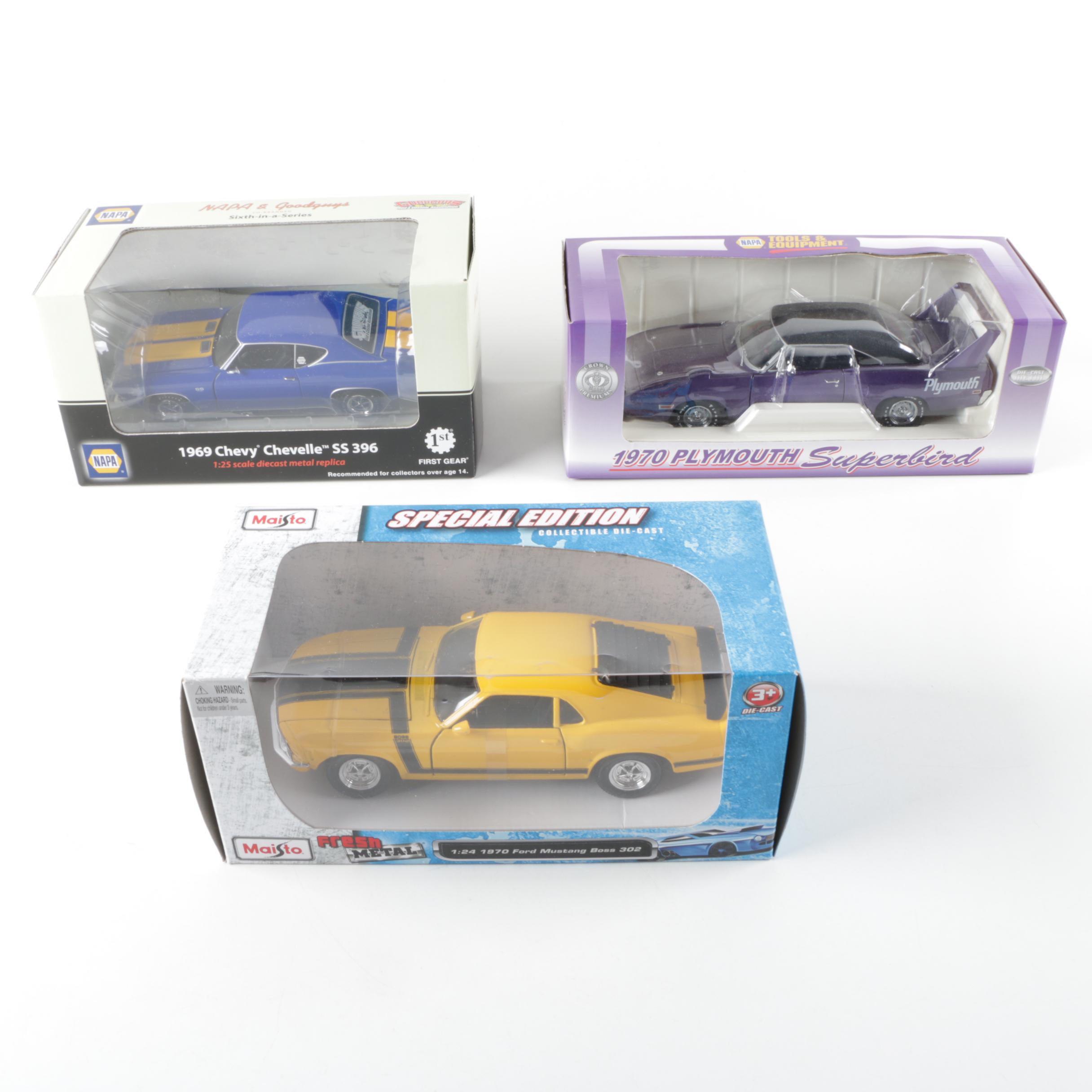 Vintage Die-Cast Cars Featuring NAPA