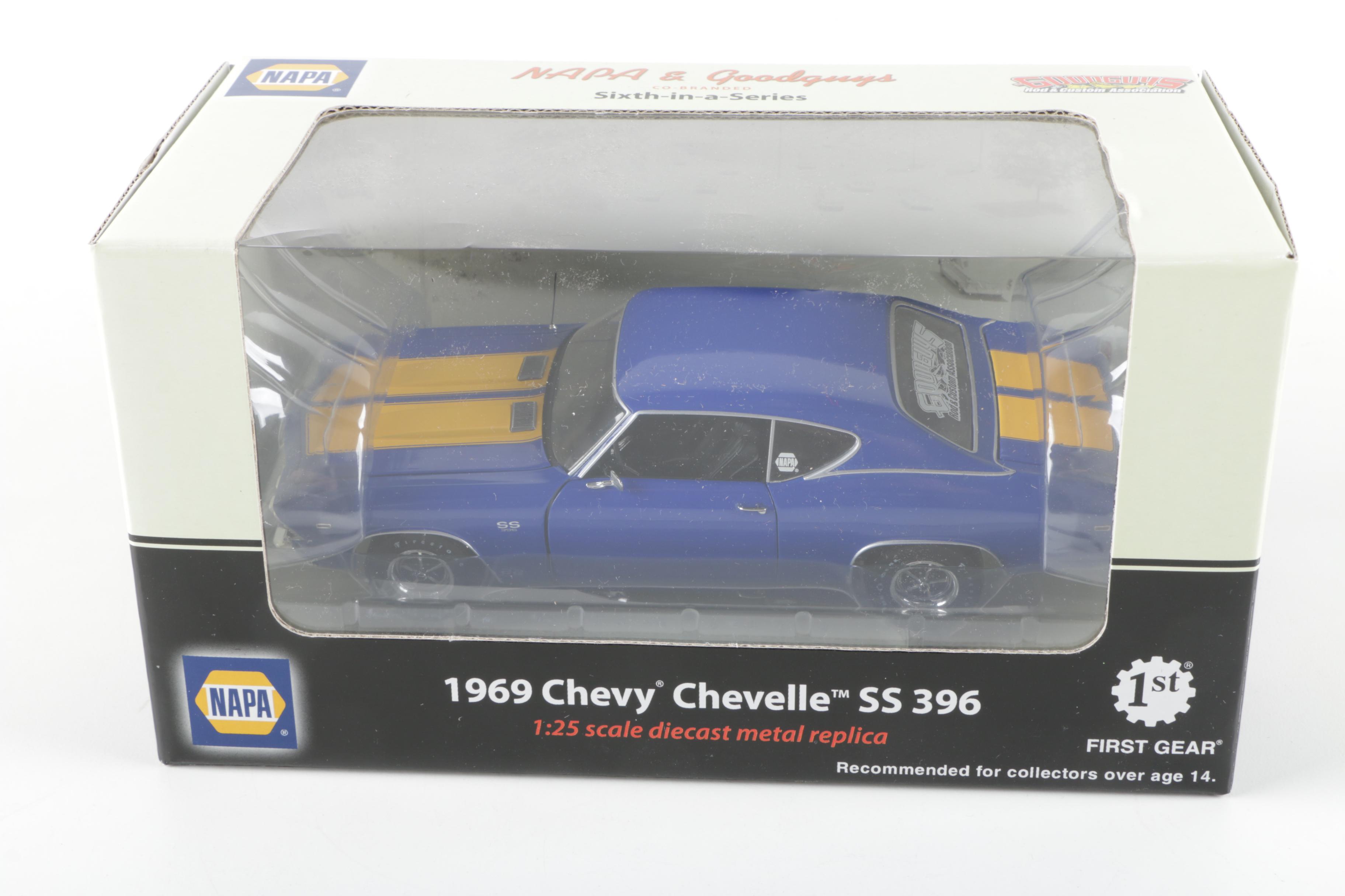 Vintage Die-Cast Cars Featuring NAPA