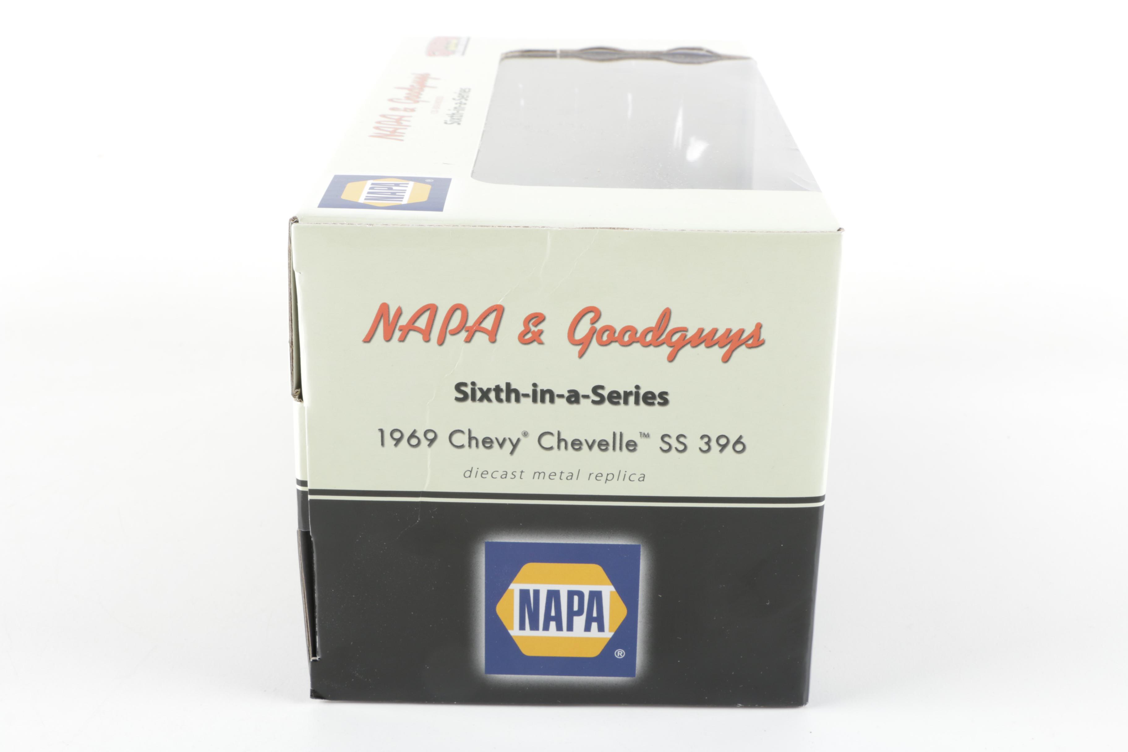 Vintage Die-Cast Cars Featuring NAPA