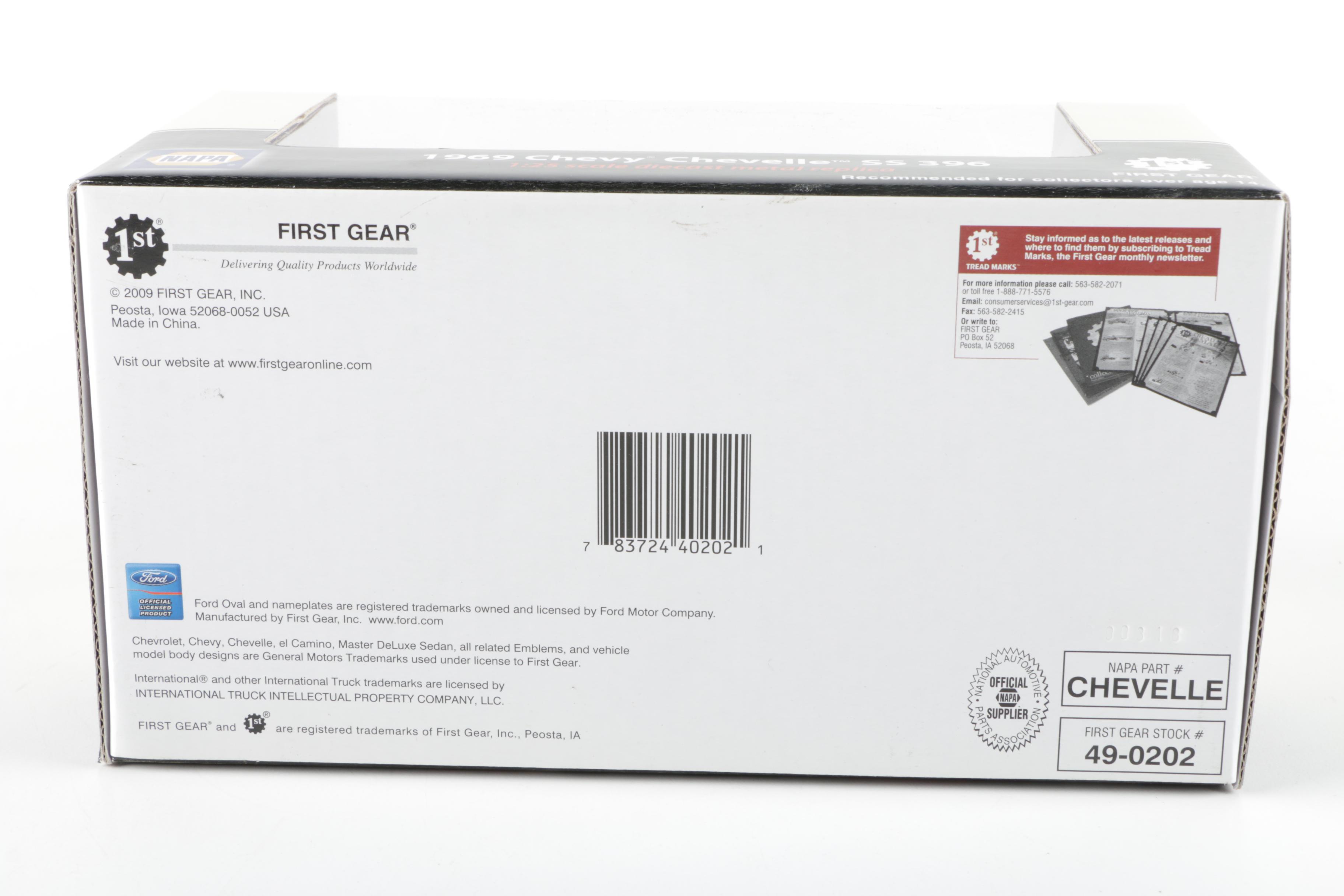 Vintage Die-Cast Cars Featuring NAPA