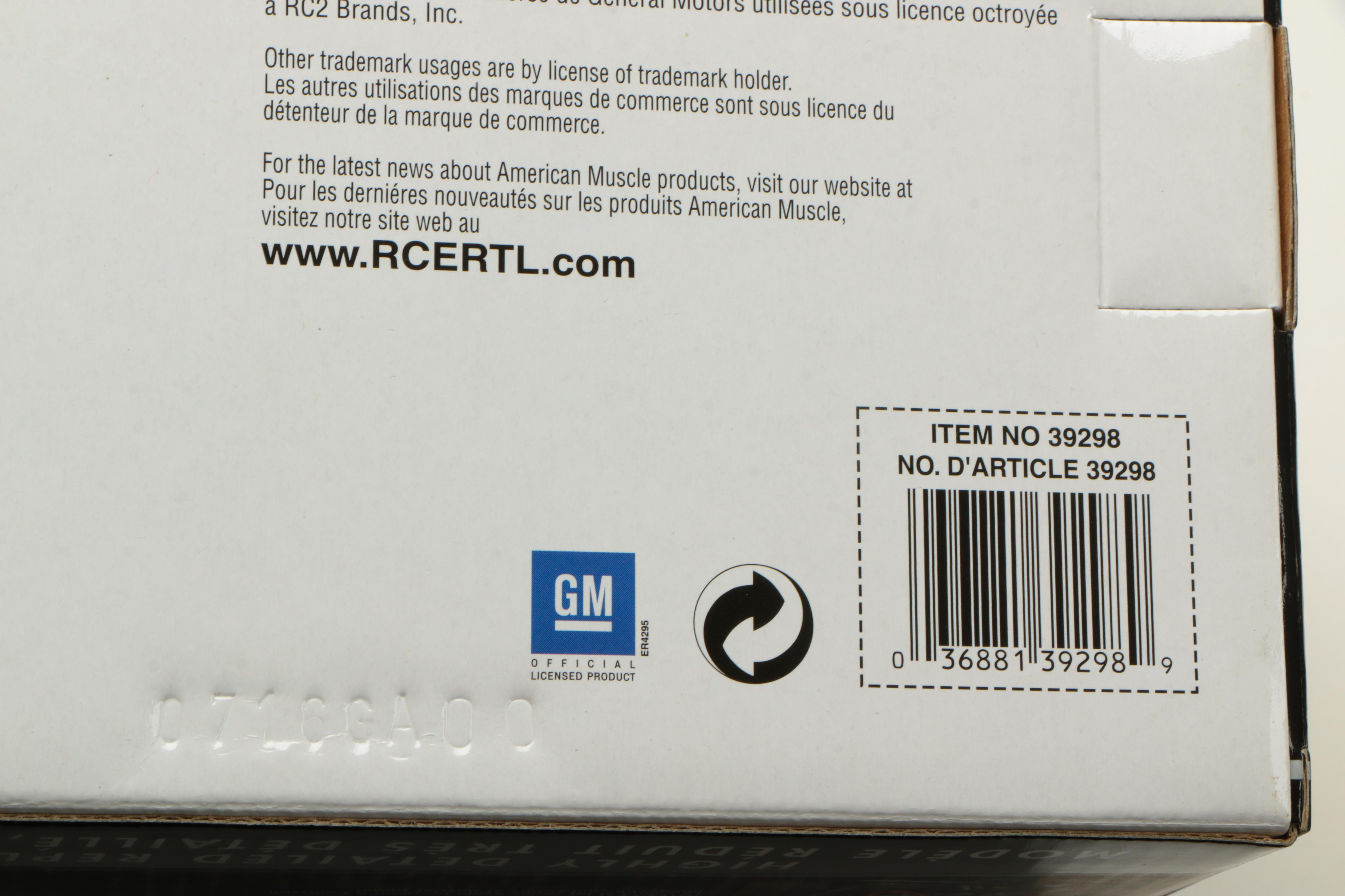 American Muscle 1967 Chevy Impala Die-Cast Cars