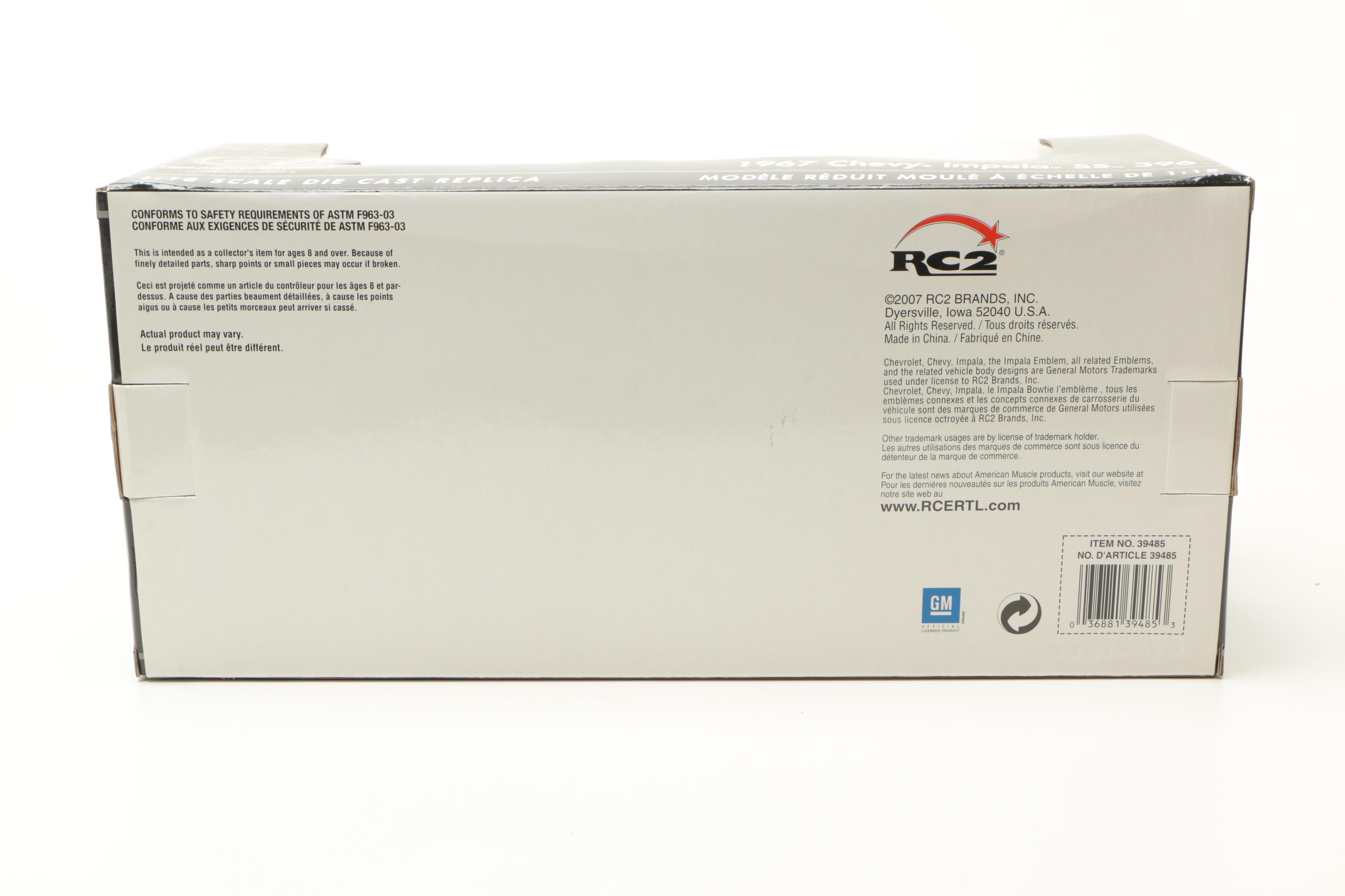 American Muscle 1967 Chevy Impala Die-Cast Cars