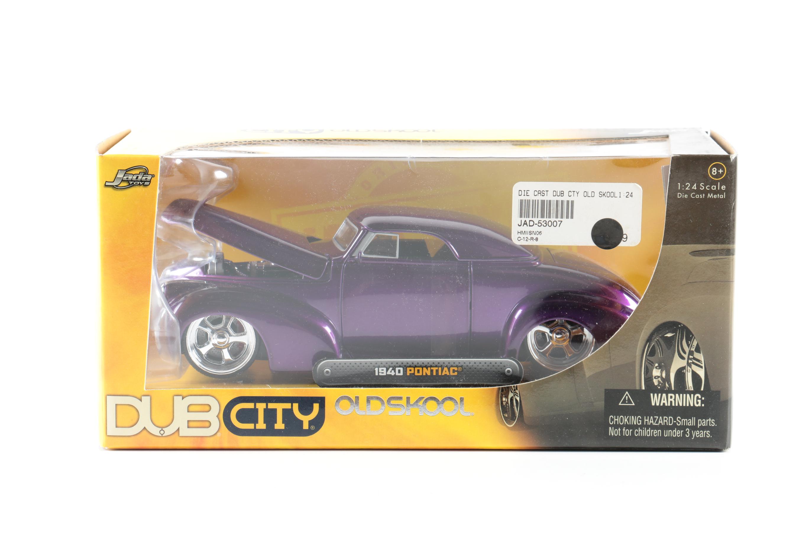 Dub City Old Skool and Motor Max Die-Cast Cars