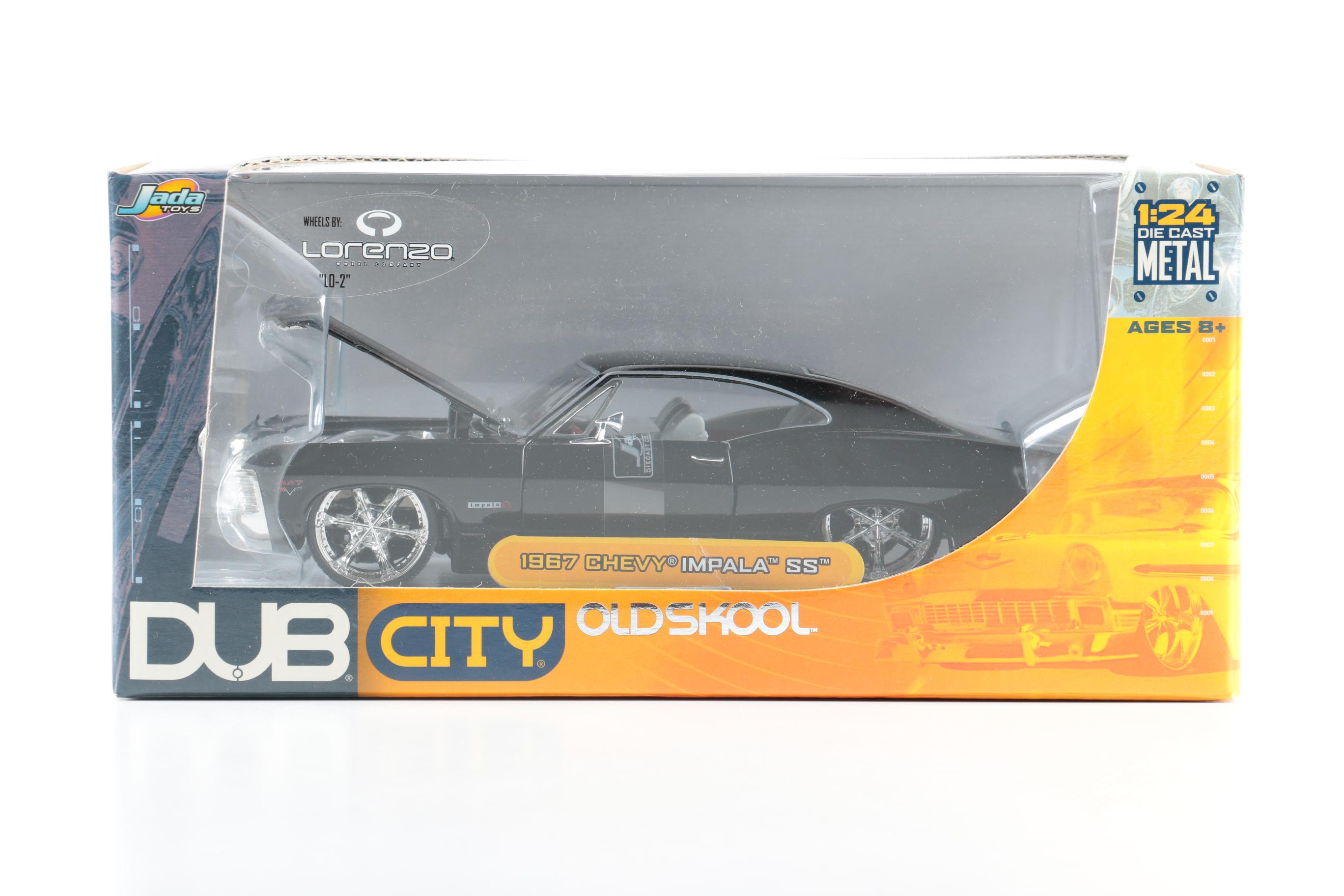 Dub City Old Skool and Motor Max Die-Cast Cars