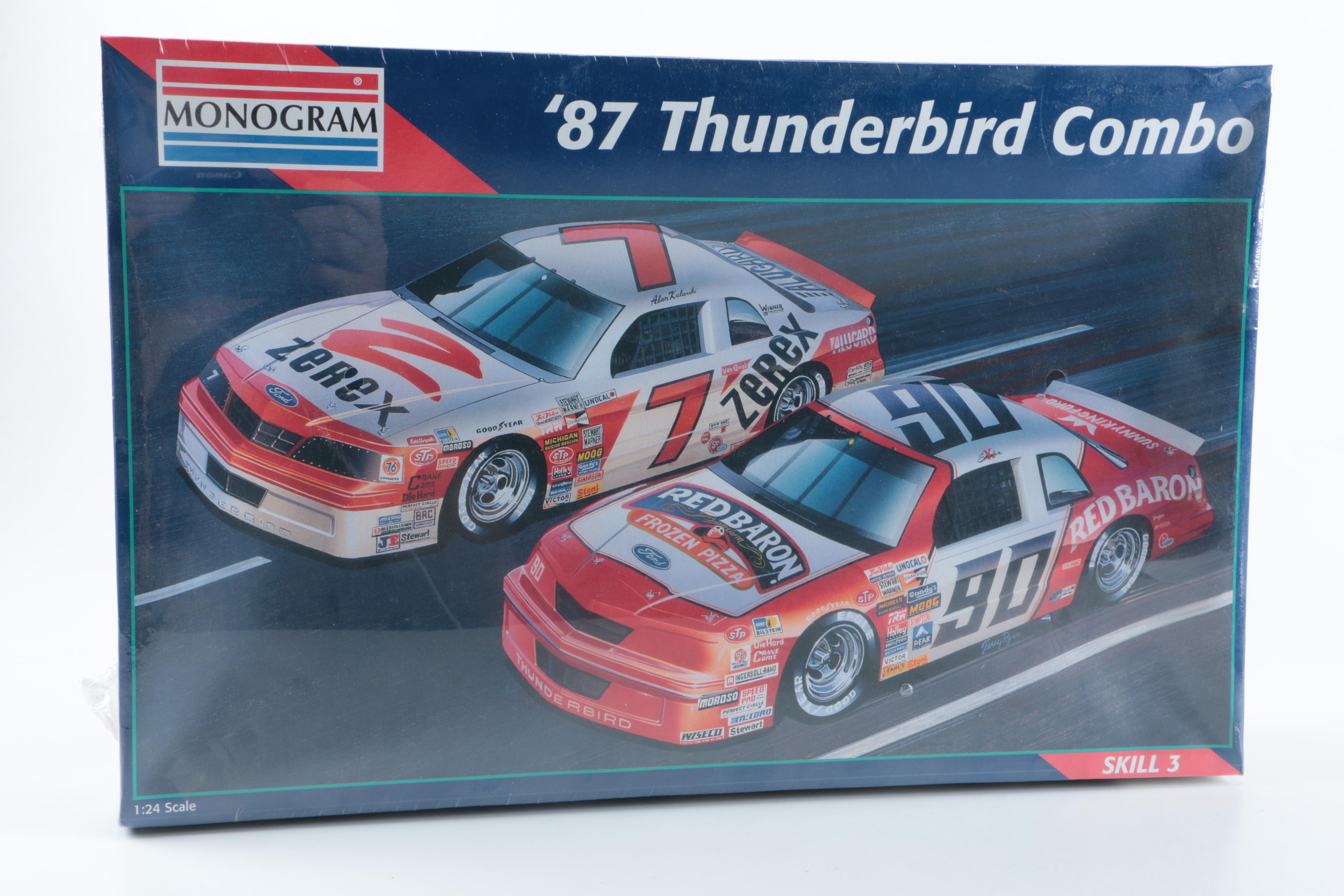 Monogram 1:24 Racing Model Car Kits and Action 1:24 Die Cast Cars